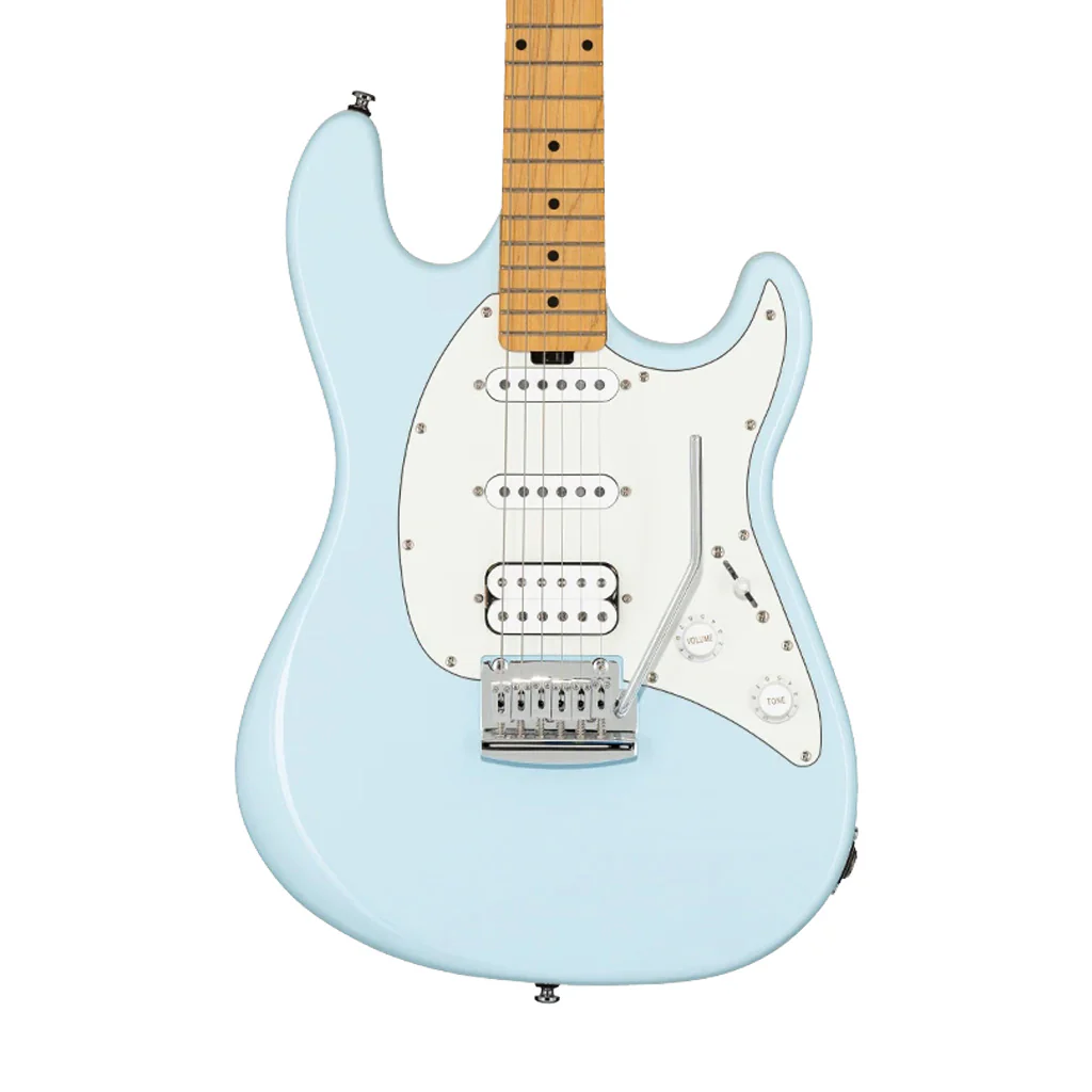 Sterling by Music Man CT30CHSS Cutlass Classic Electric Guitar, Daphne Blue - Image 2
