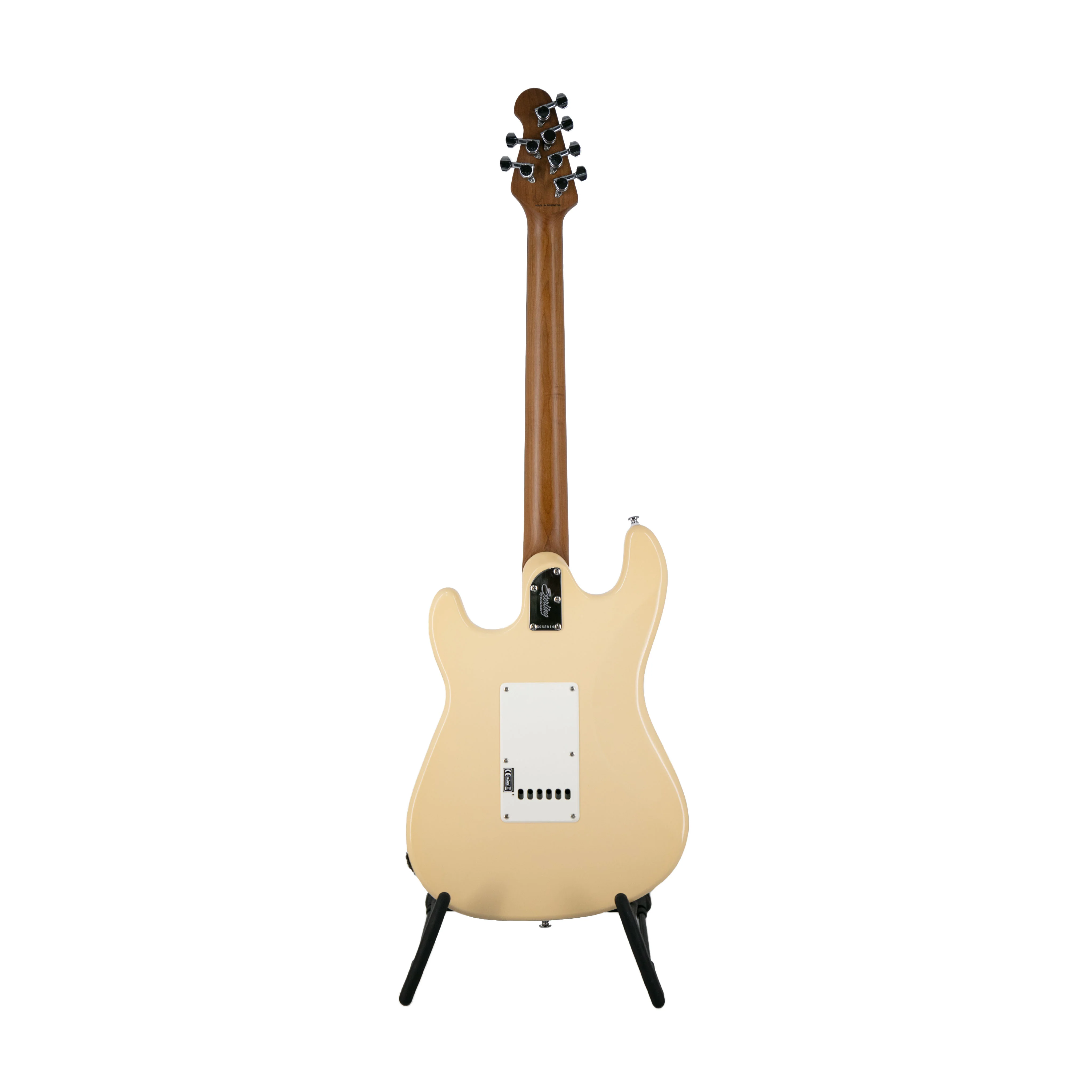 Sterling by Music Man CT50HSS Cutlass Electric Guitar, Buttermilk - Image 2