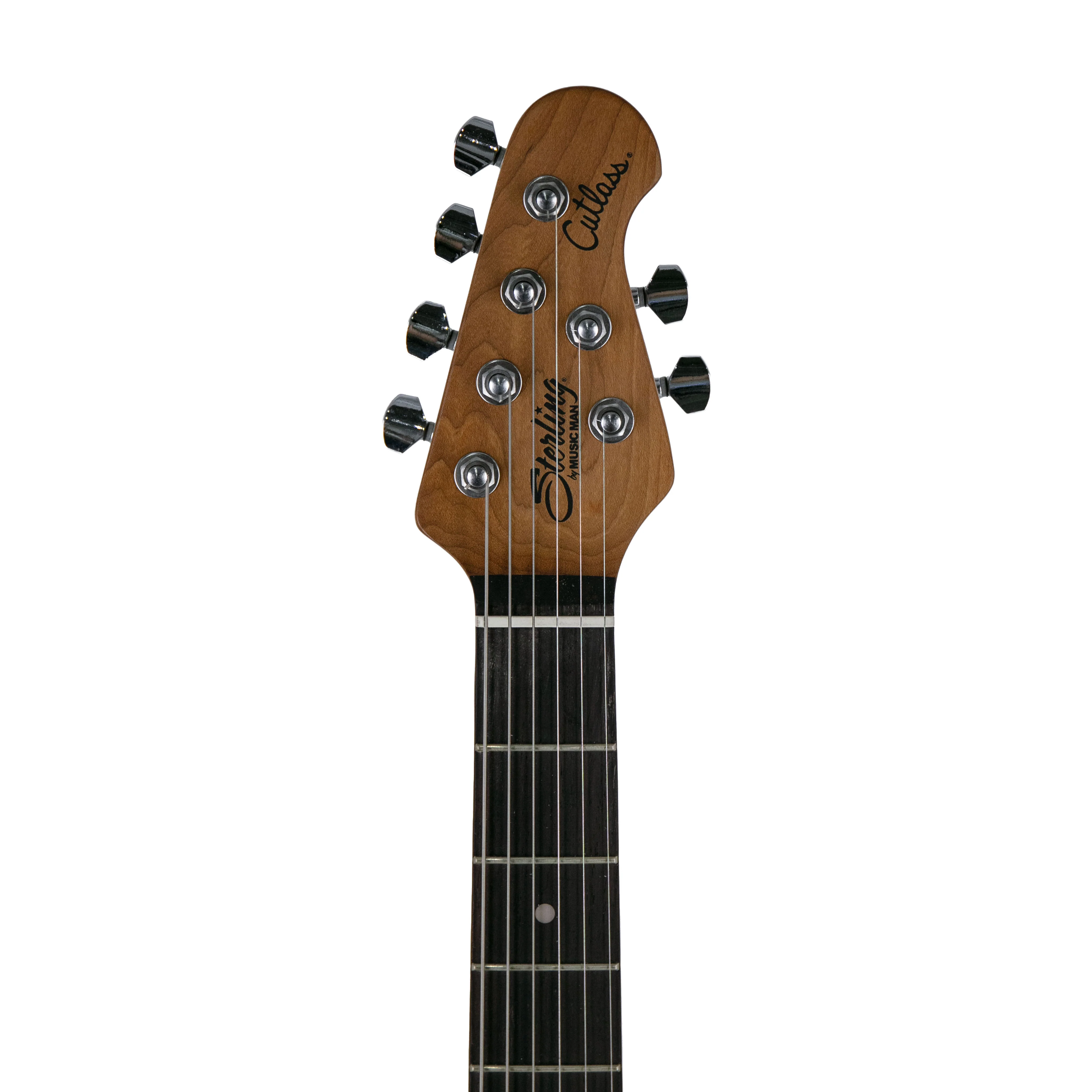 Sterling by Music Man CT50HSS Cutlass Electric Guitar, Buttermilk - Image 7