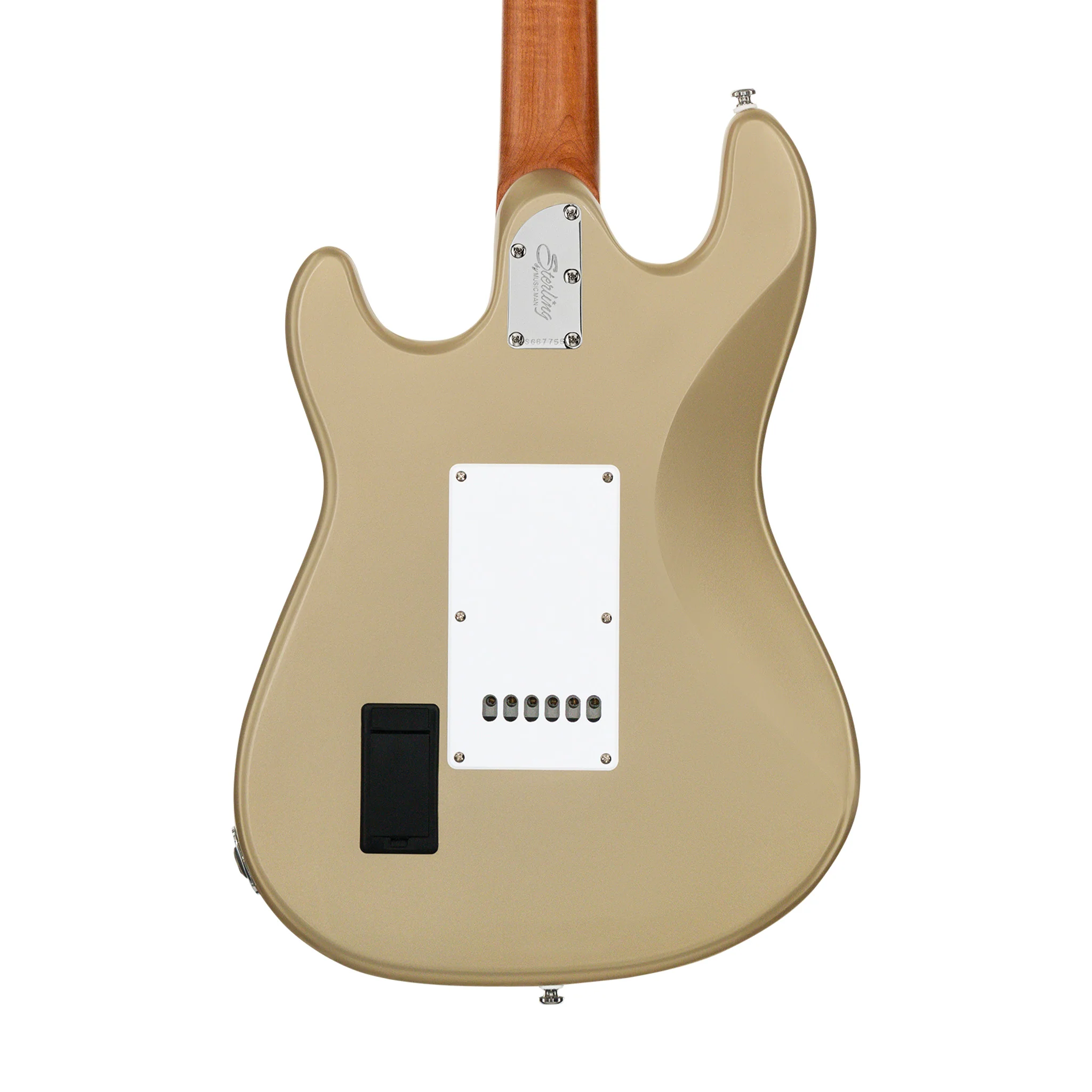 Sterling by Music Man CT50XHSS Cutlass Plus HSS Electric Guitar, Cashmere - Image 4