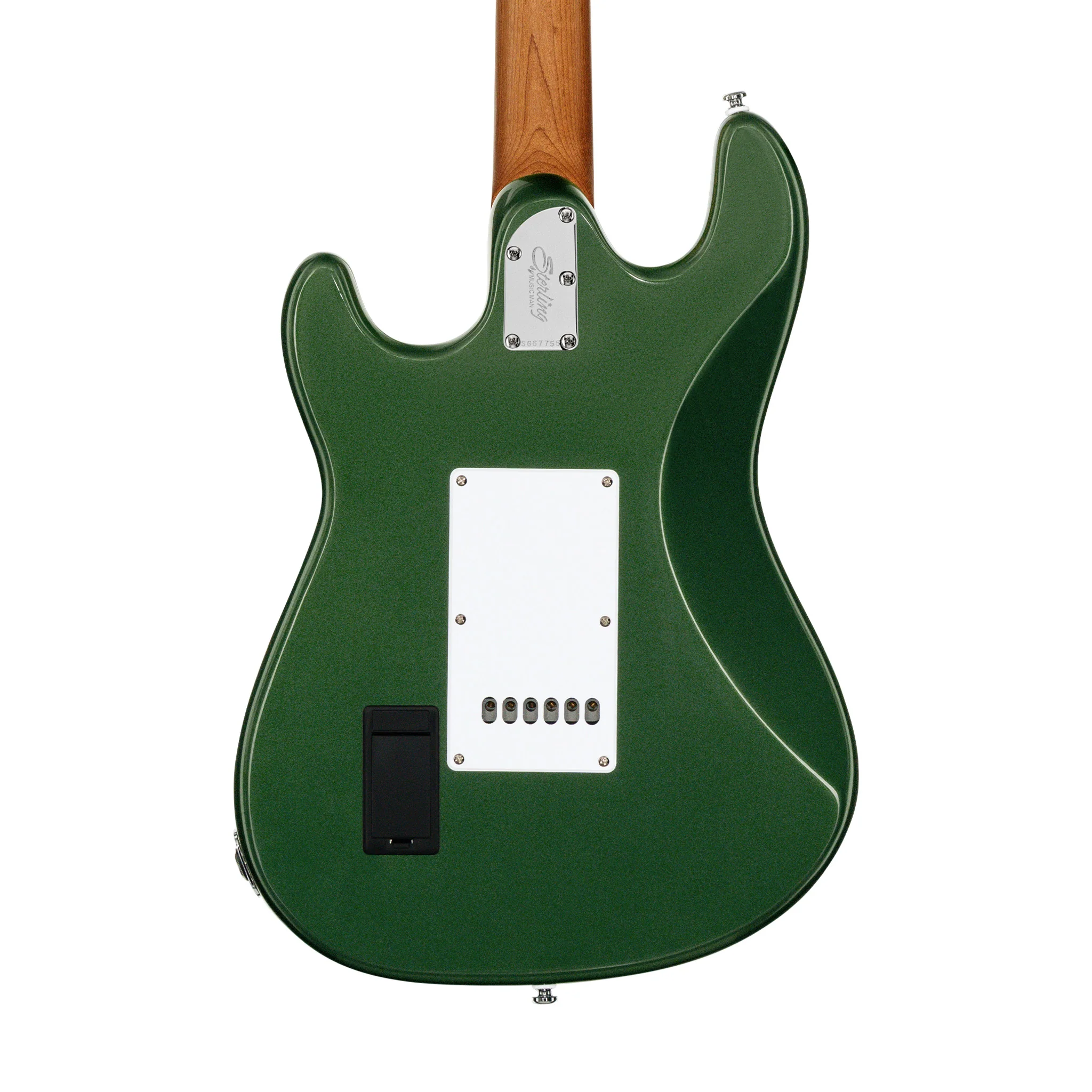 Sterling by Music Man CT50XHSS Cutlass Plus HSS Electric Guitar, Charging Green - Image 4