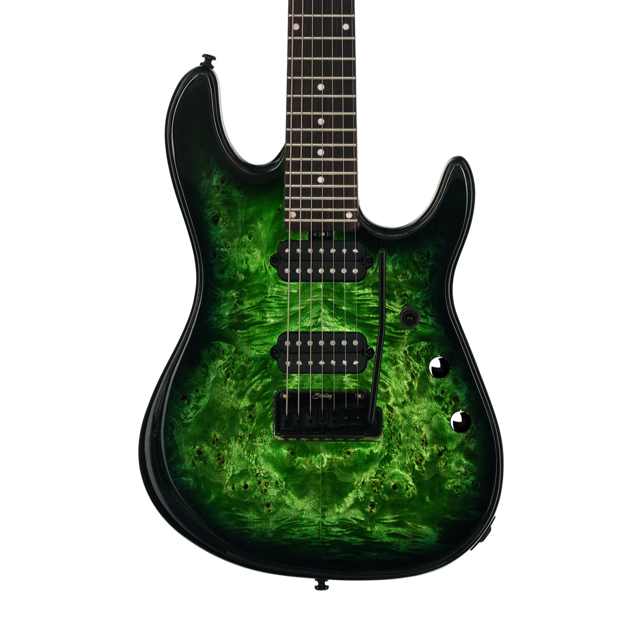 Sterling by Music Man James Richardson Cutlass Signature 7-String Guitar, Kokiri Forest - Image 3