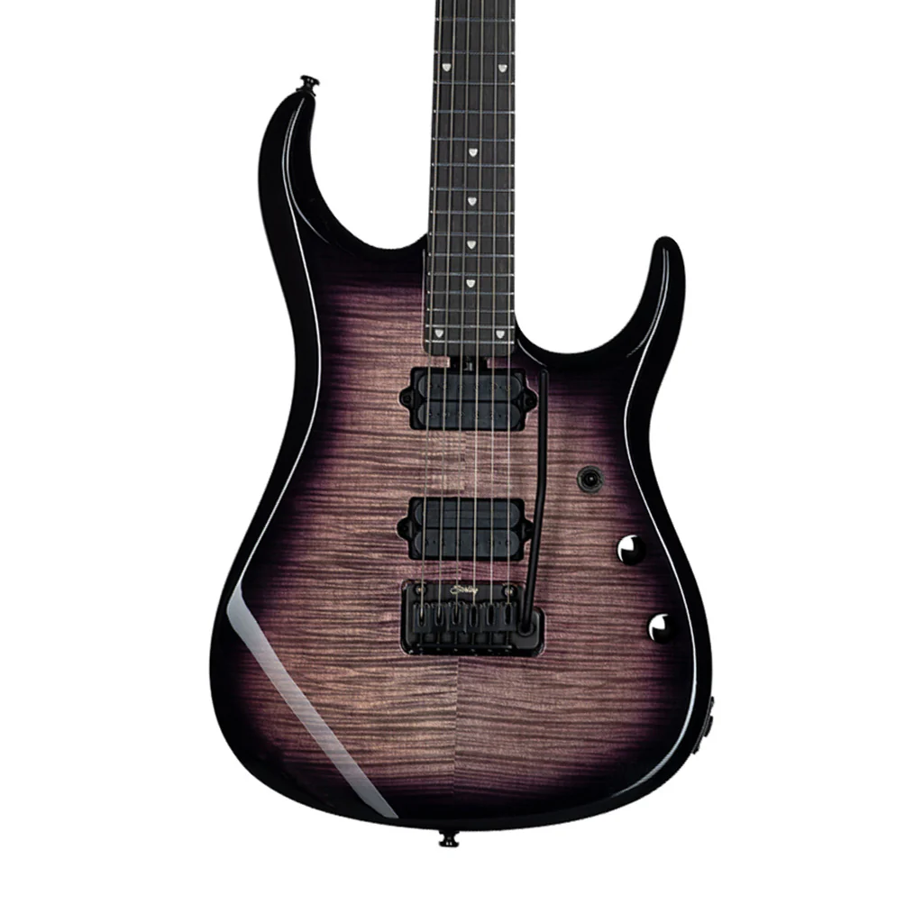 Sterling by Music Man JP150DFM John Petrucci Signature Electric Guitar, Purple Nebula (B-Stock) - Image 3