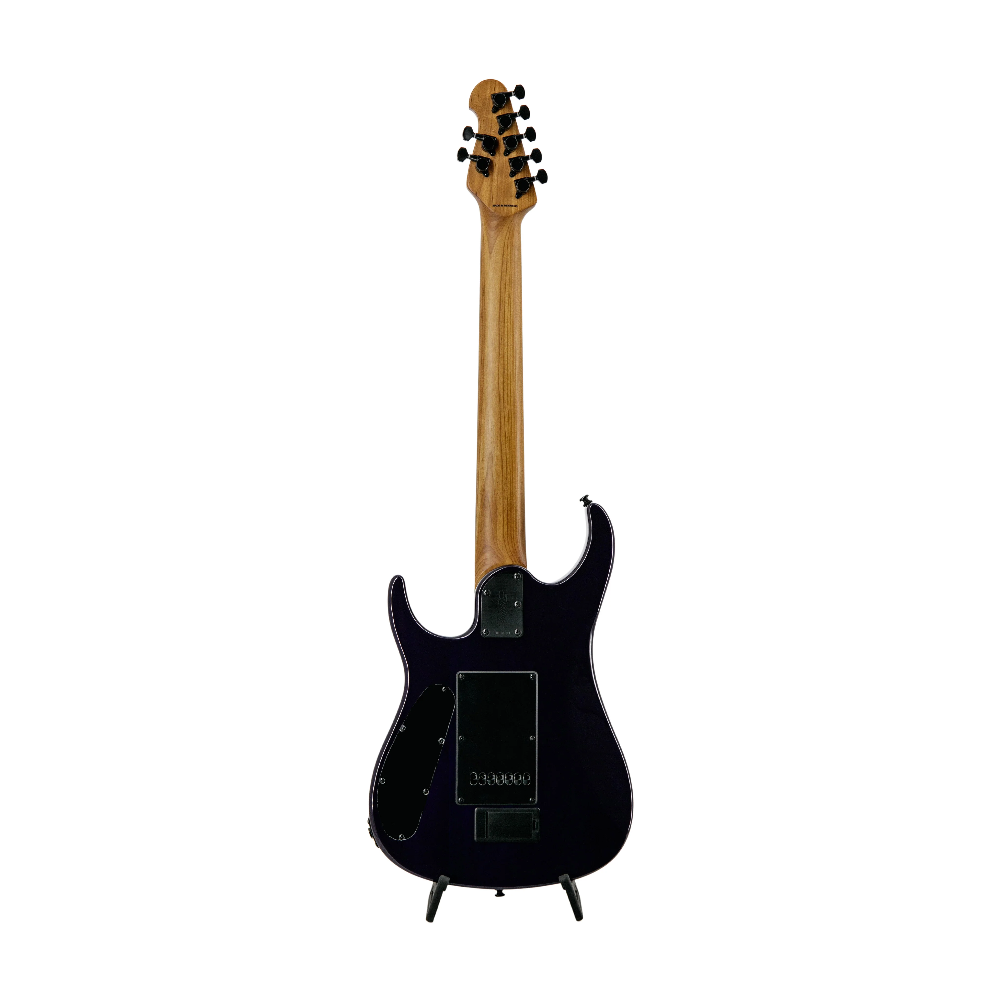 Sterling by Music Man JP157DFM John Petrucci Signature 7-String Guitar, Purple Nebula - Image 2