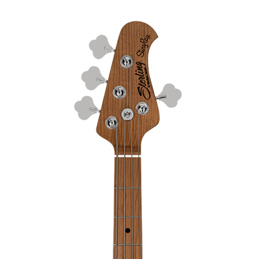 Sterling by Music Man Ray34 4-String Bass Guitar, Blue Sparkle - Image 5