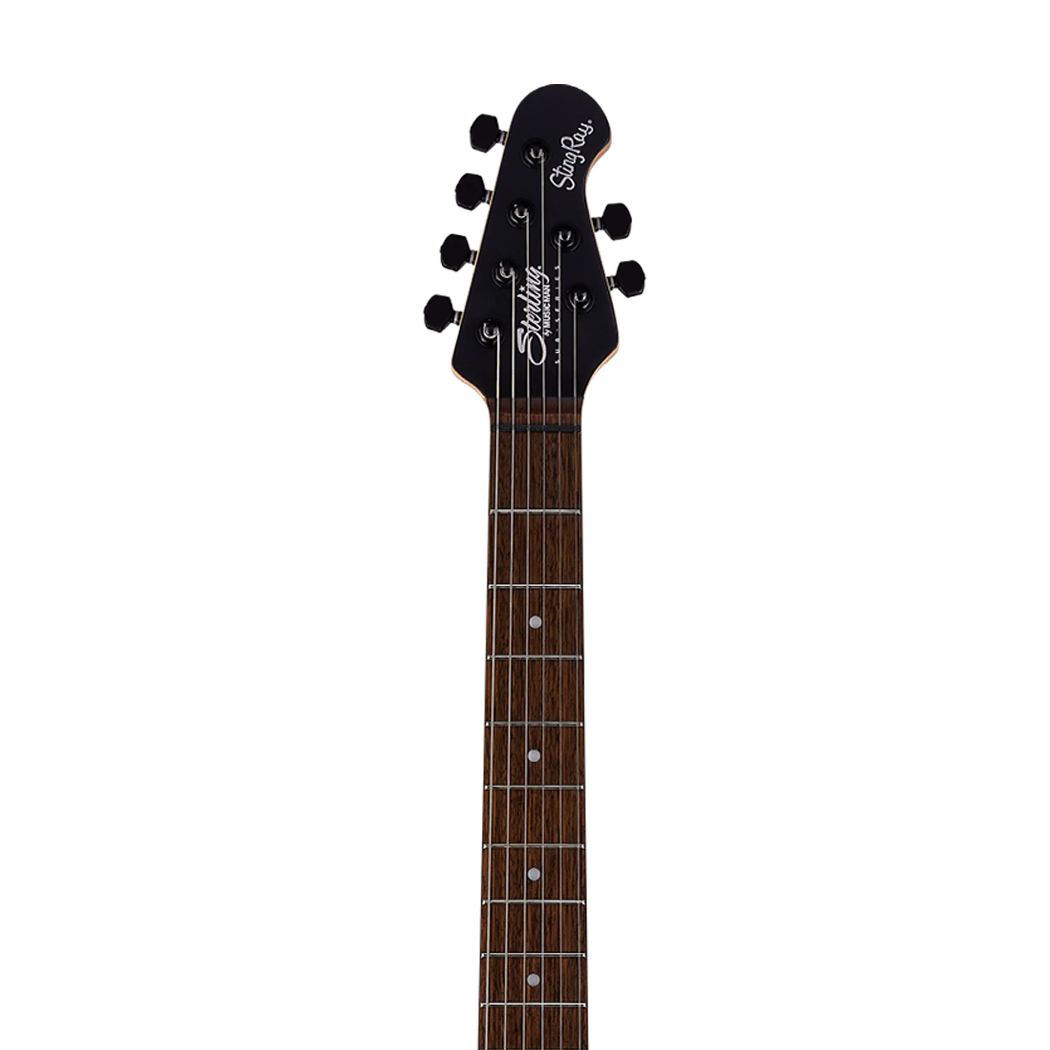 Sterling by Music Man SR30 StingRay HH Guitar, RW FB, Stealth Black - Image 3