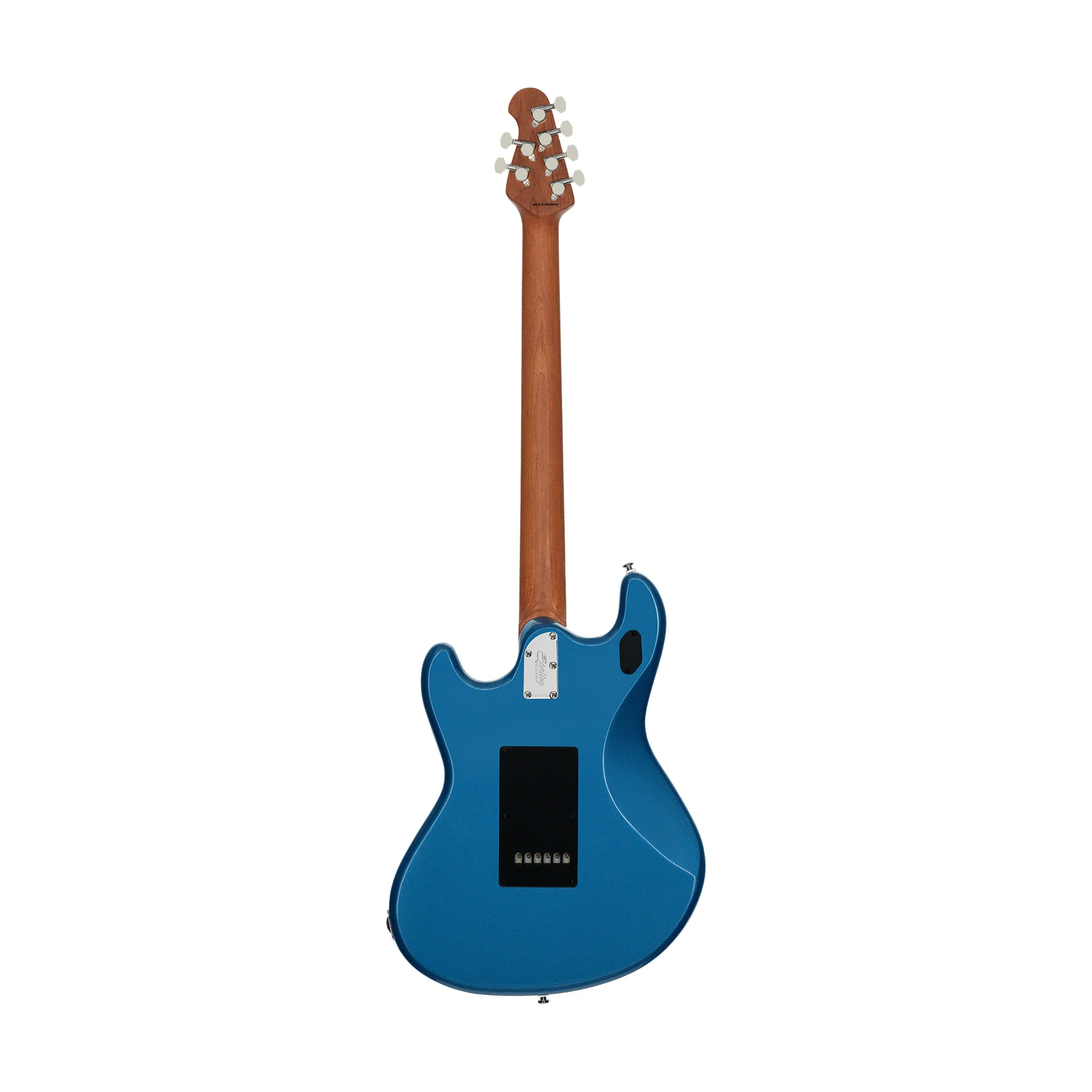 Sterling by Music Man SR50 StingRay Baritone Guitar, Toluca Lake Blue - Image 2