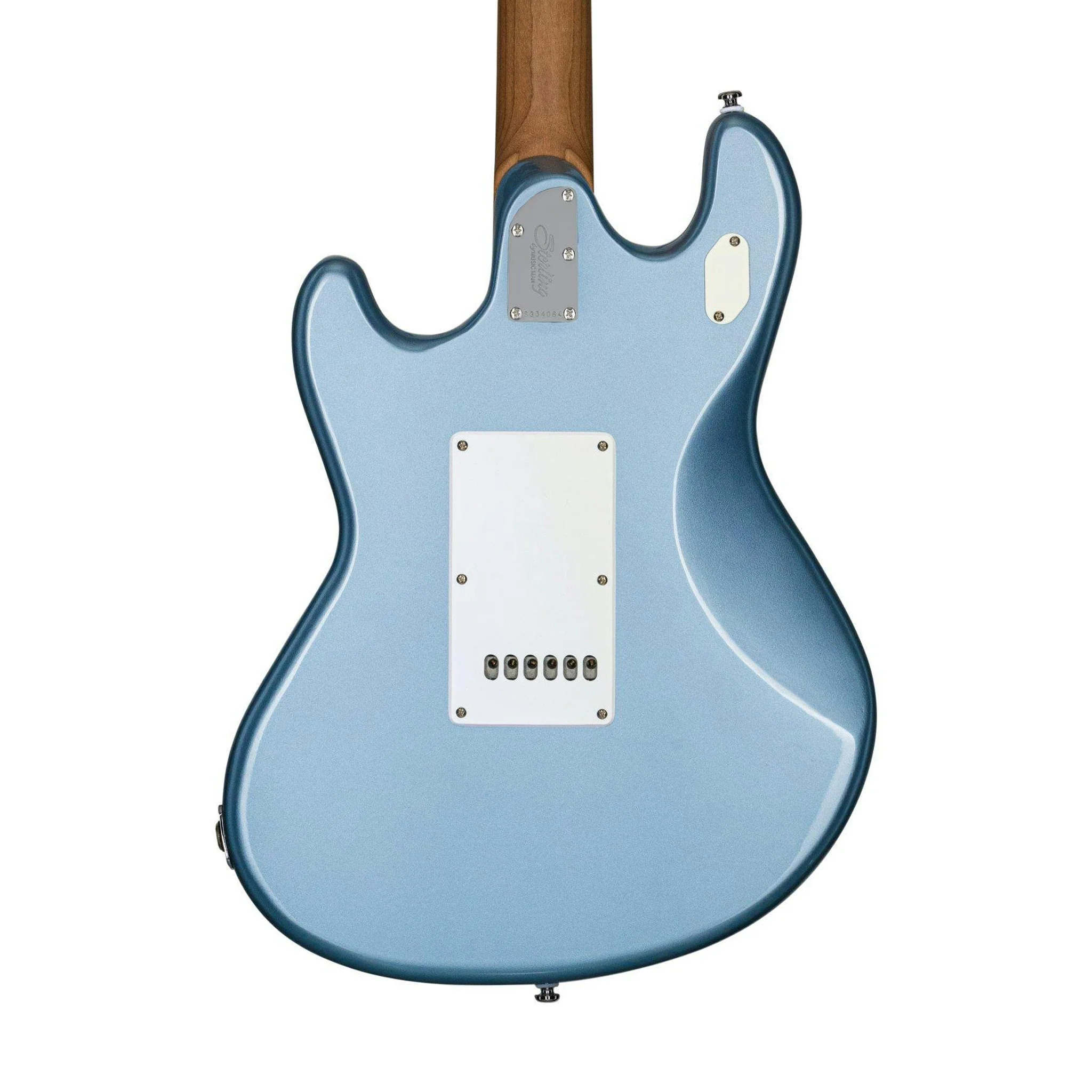 Sterling by Music Man SR50 Stingray Electric Guitar, Firemist Silver - Image 4