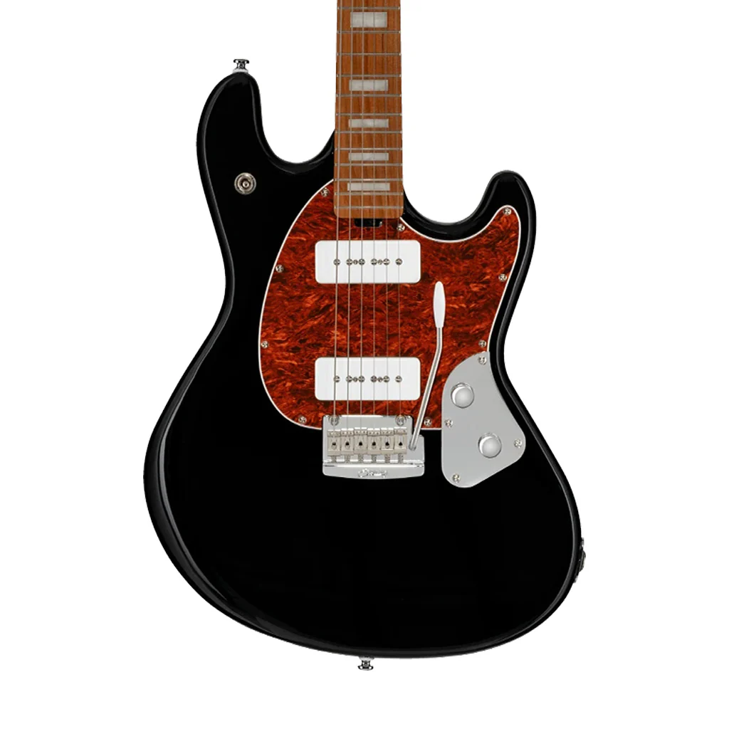 Sterling by Music Man SR50 Stingray Plus Electric Guitar, Black - Image 2