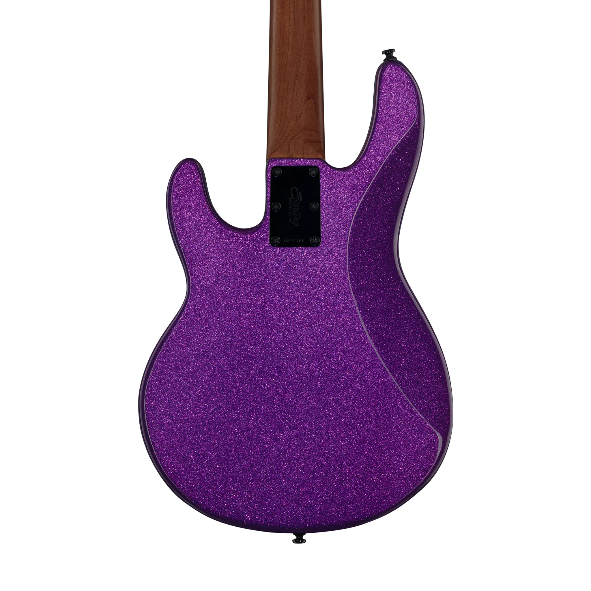 Sterling by Music Man StingRay Short Scale 4-String Electric Bass Guitar, Purple Sparkle - Image 4