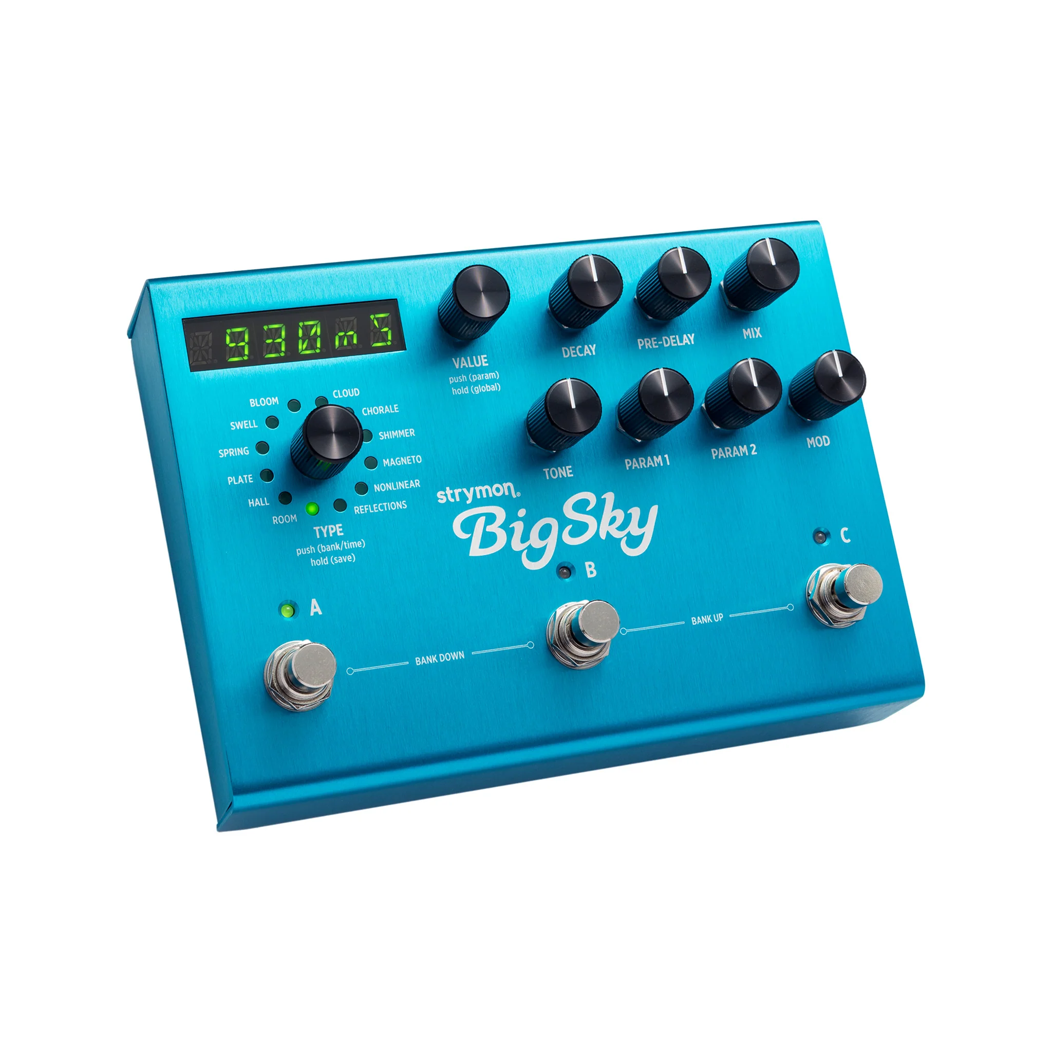 Strymon BigSky Reverb Guitar Effects Pedal w/o adapter - Image 2