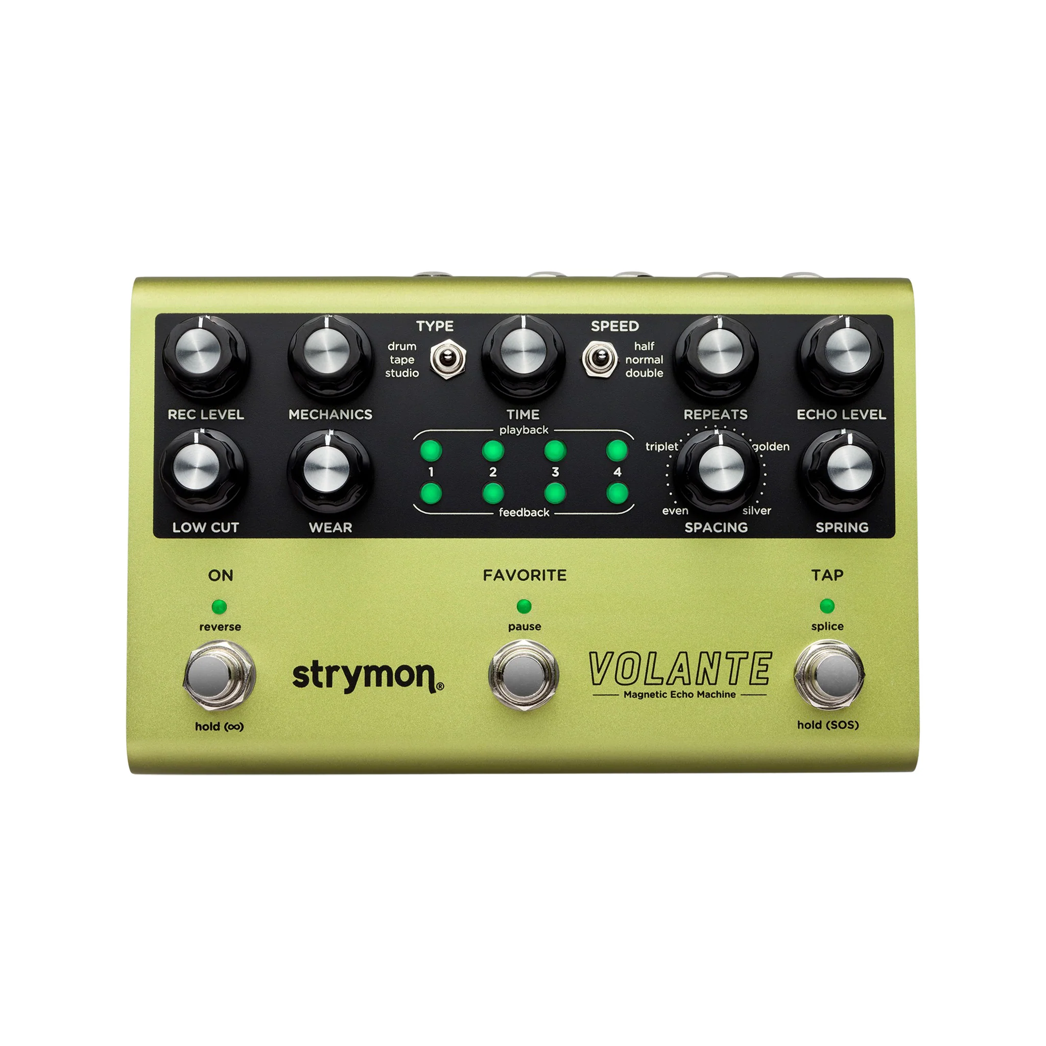 Strymon Volante Magnetic Echo Machine Guitar Effects Pedal w/o Adapter