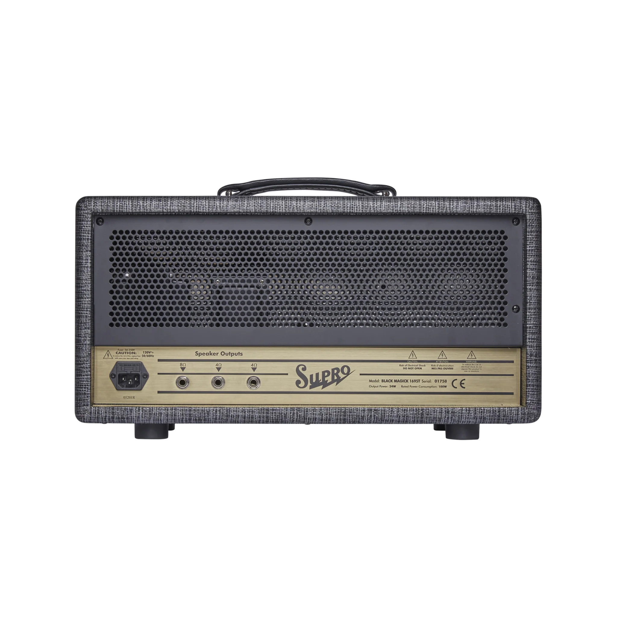 Supro 1695TH Black Magick 25W Guitar Head Amplifier - Image 5