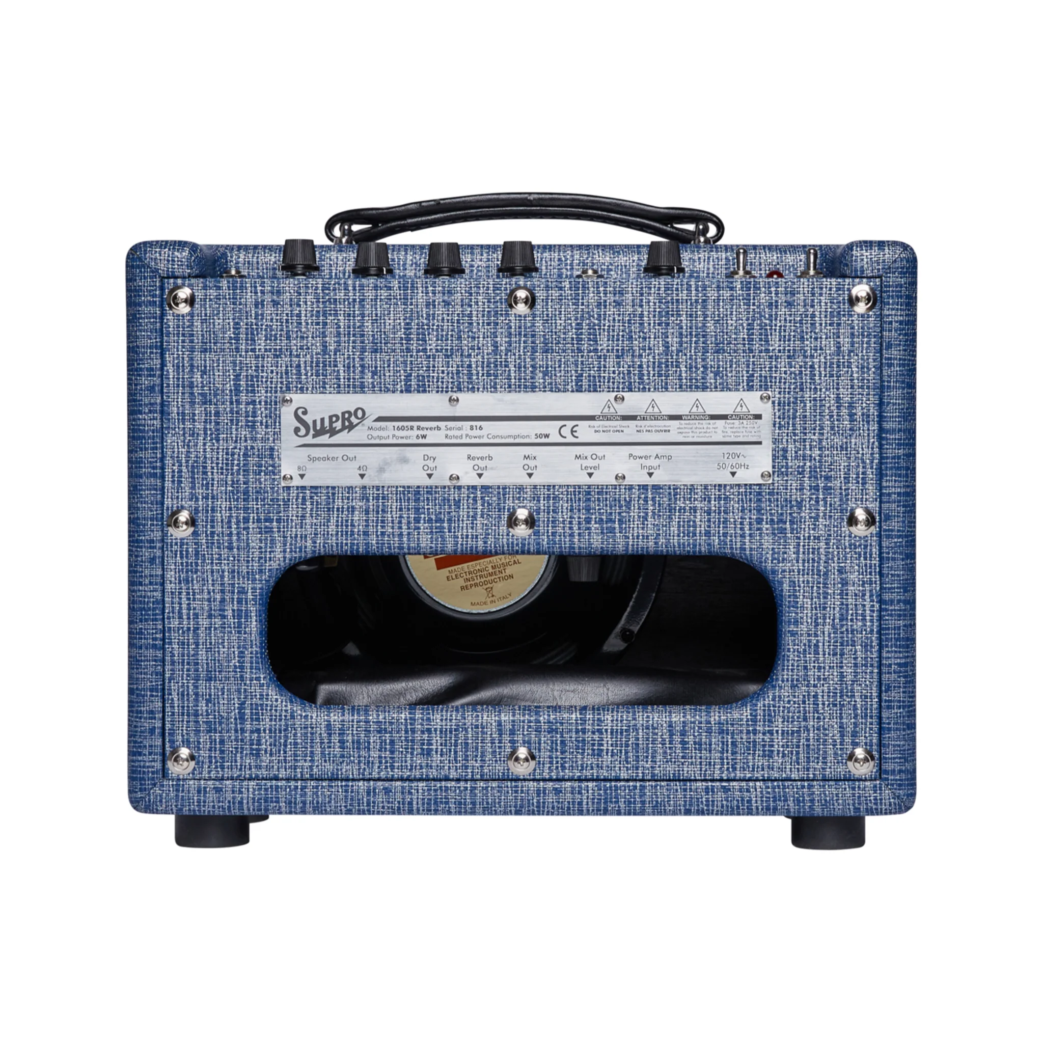 Supro 64 Reverb 1x8 inch Guitar Combo Amplifier - Image 4