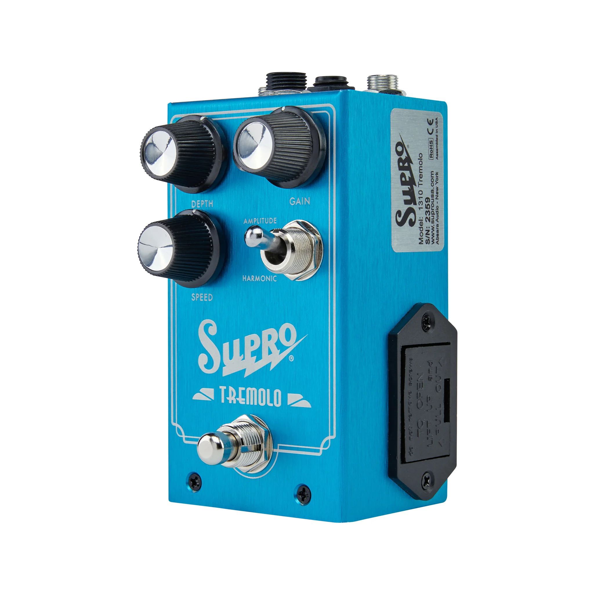 Supro Analog Tremolo Guitar Effects Pedal - Image 3