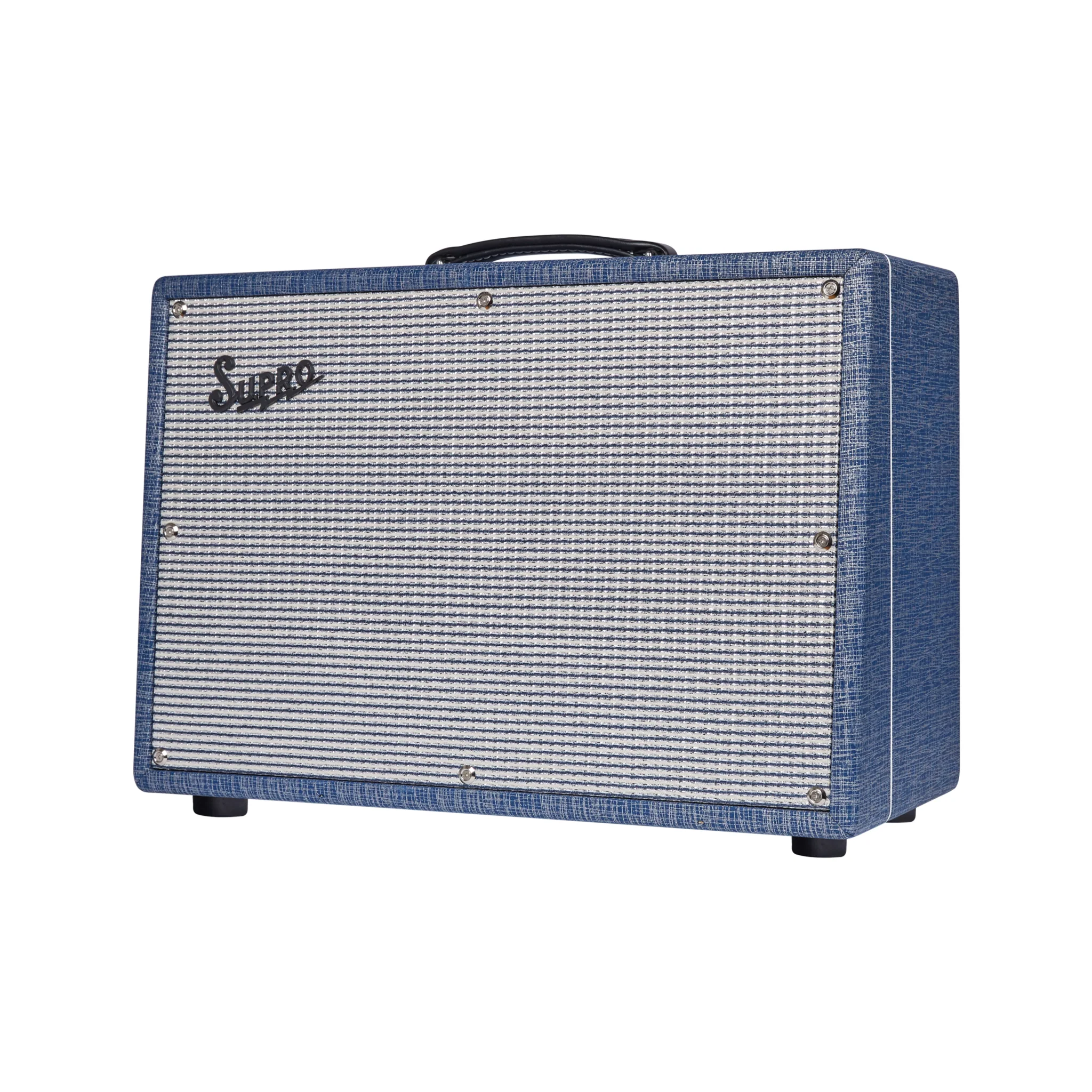 Supro Keeley Custom 12 Guitar Combo Amplifier, Blue Rhino - Image 3