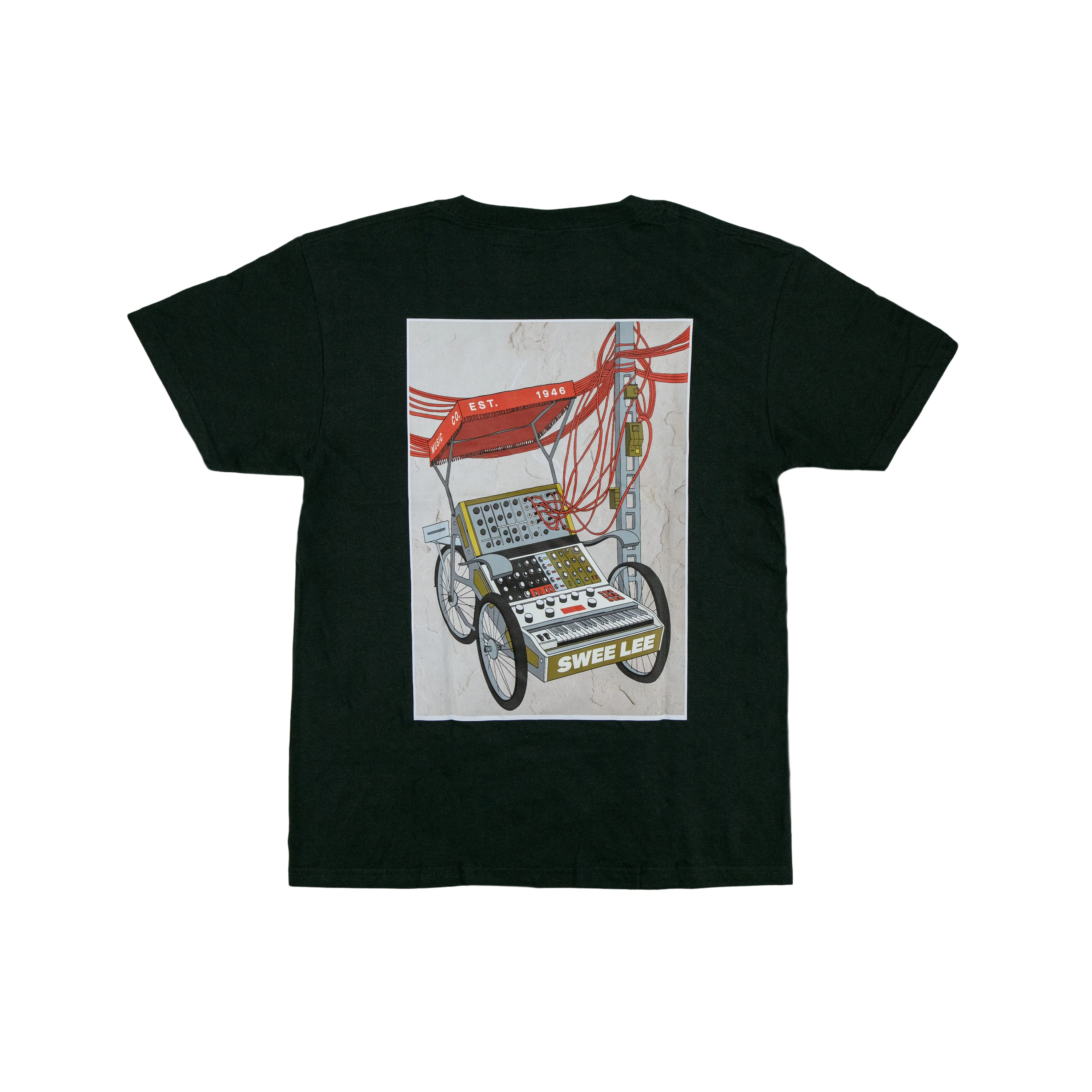 Swee Lee Local Hanoi Roundneck Tee, Black - Image 2