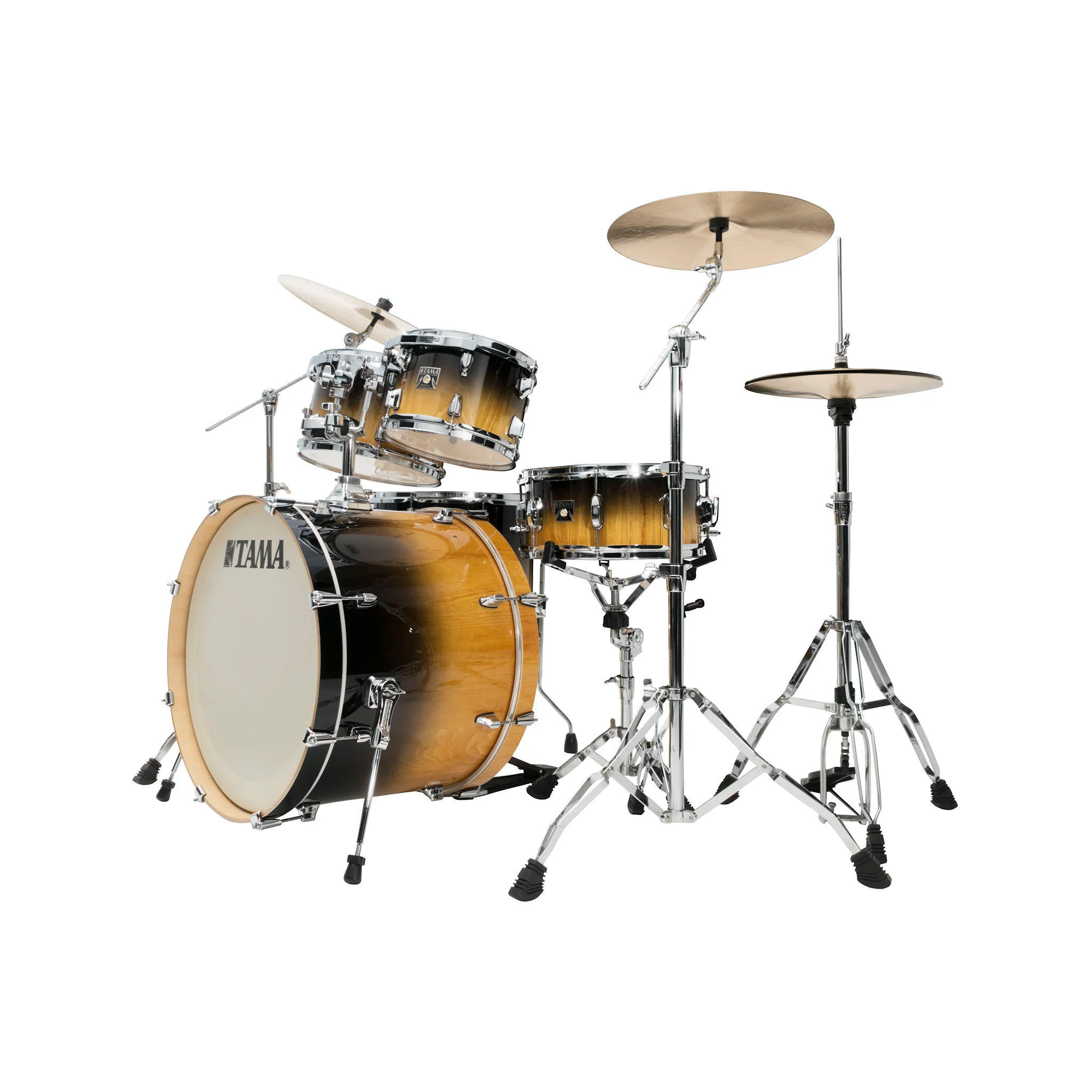 TAMA CL52KRSP-GLP Superstar Classic Exotix 5-Piece Drum Shell Kit, Gloss Lacebark Pine Fade - Image 2