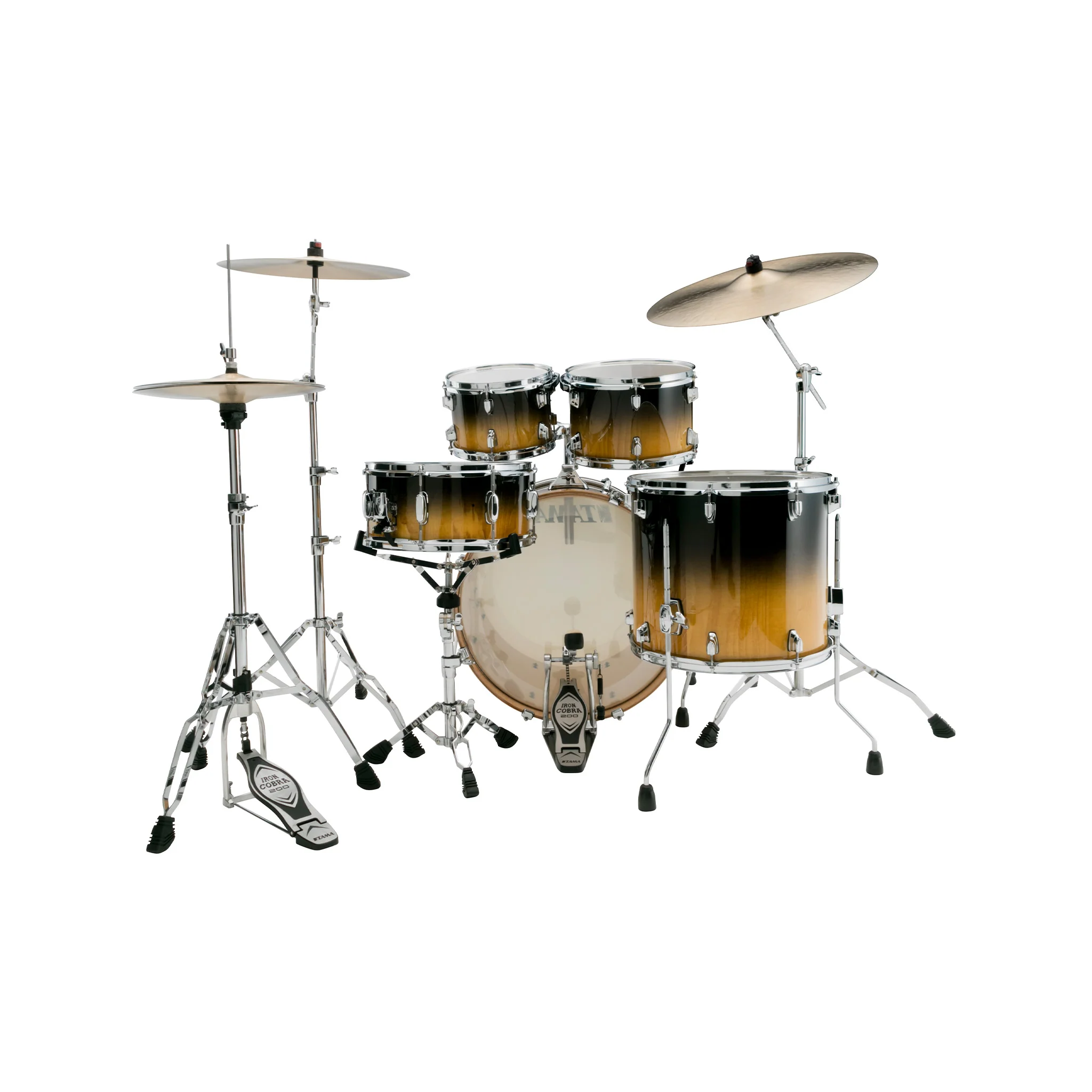 TAMA CL52KRSP-GLP Superstar Classic Exotix 5-Piece Drum Shell Kit, Gloss Lacebark Pine Fade - Image 3