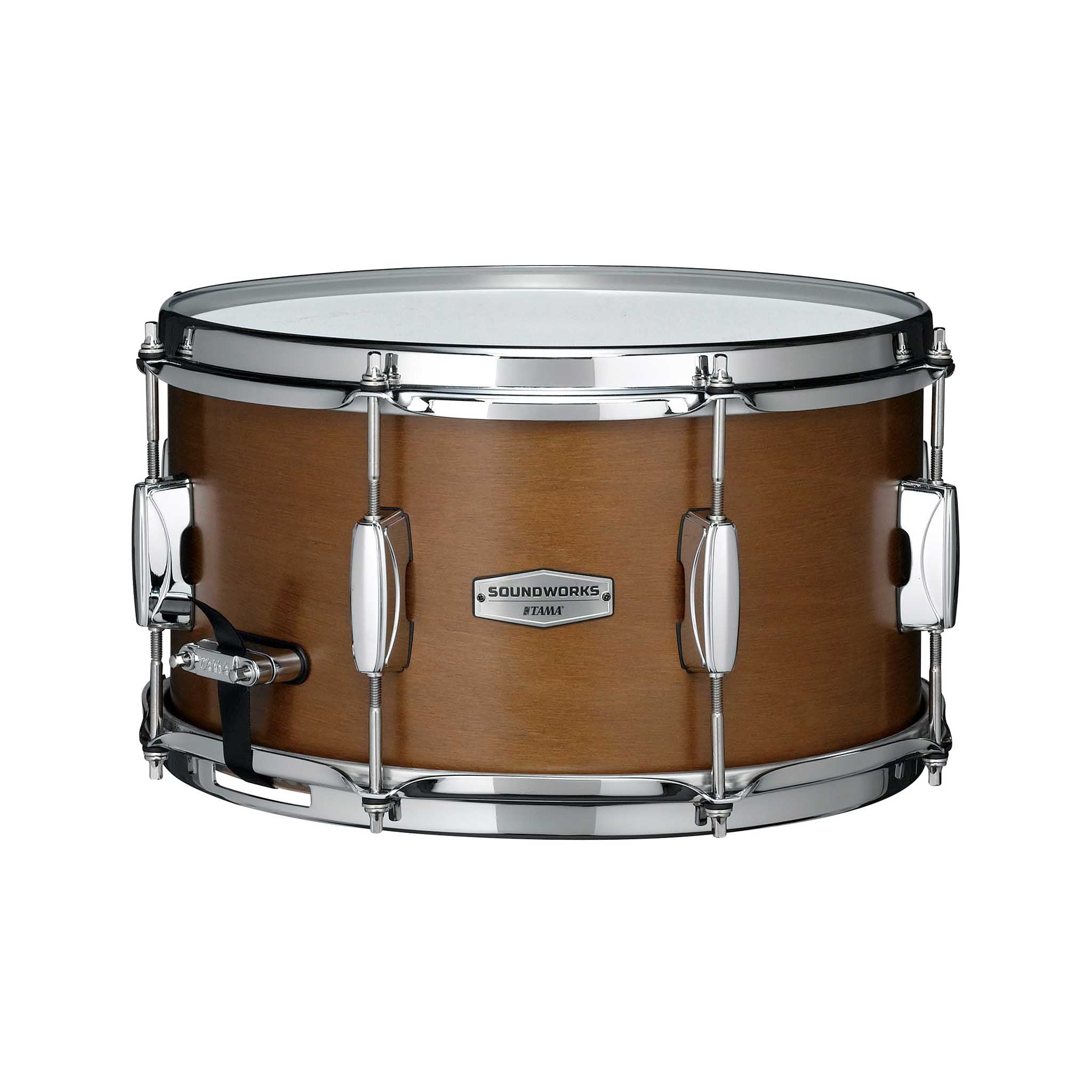 TAMA DKP137-MRK 7x13inch Soundworks Kapur Snare Drum, Matte Brown Kapur