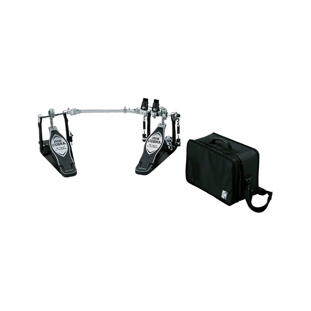 TAMA HP900PWNMR Iron Cobra Power Glide Limited Edition Double Pedal with Mirror Rod, Incl. Bag