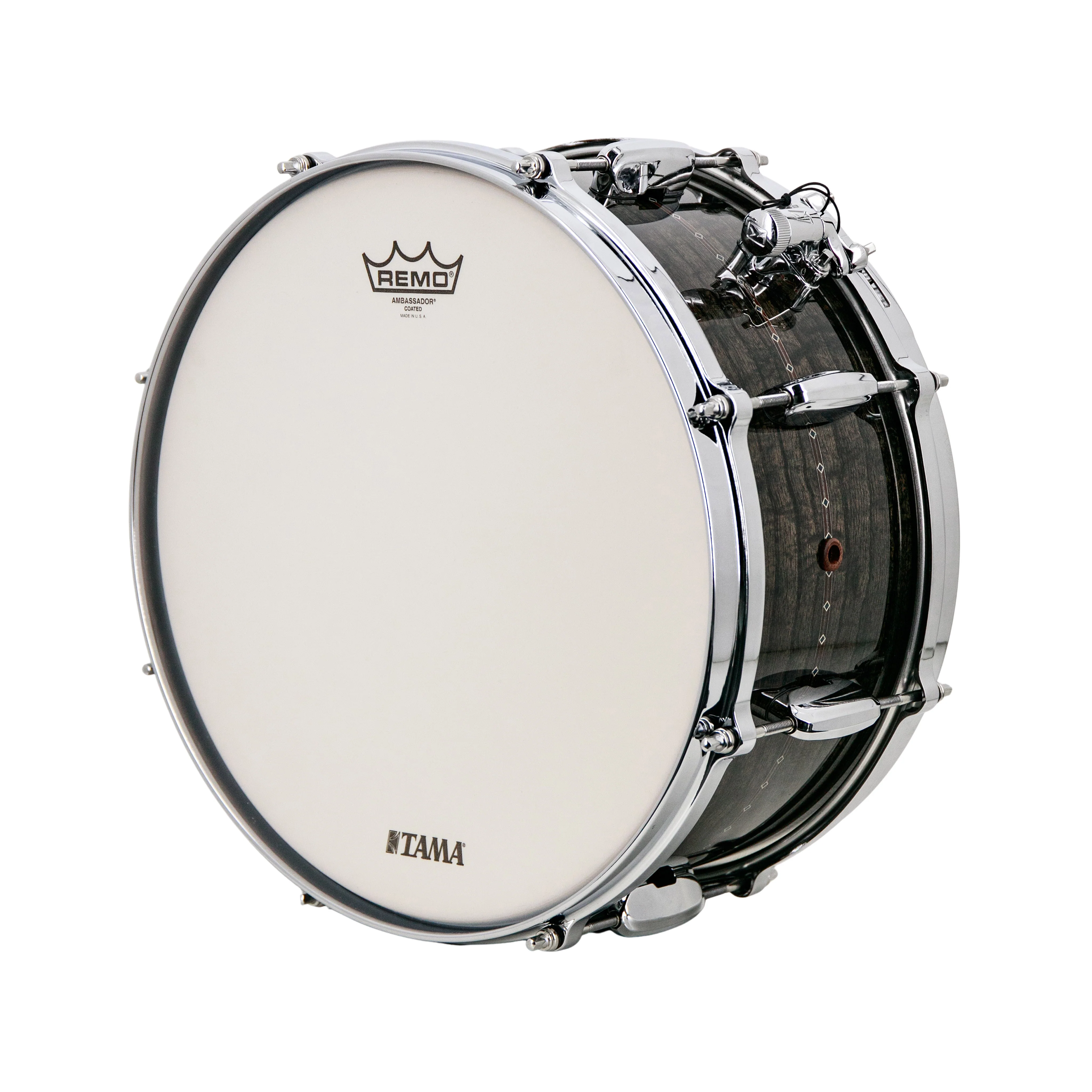 TAMA TMS1465S-CBP 14x6.5inch Star Maple Snare Drum, Charcoal Brown Paraiso - Image 4