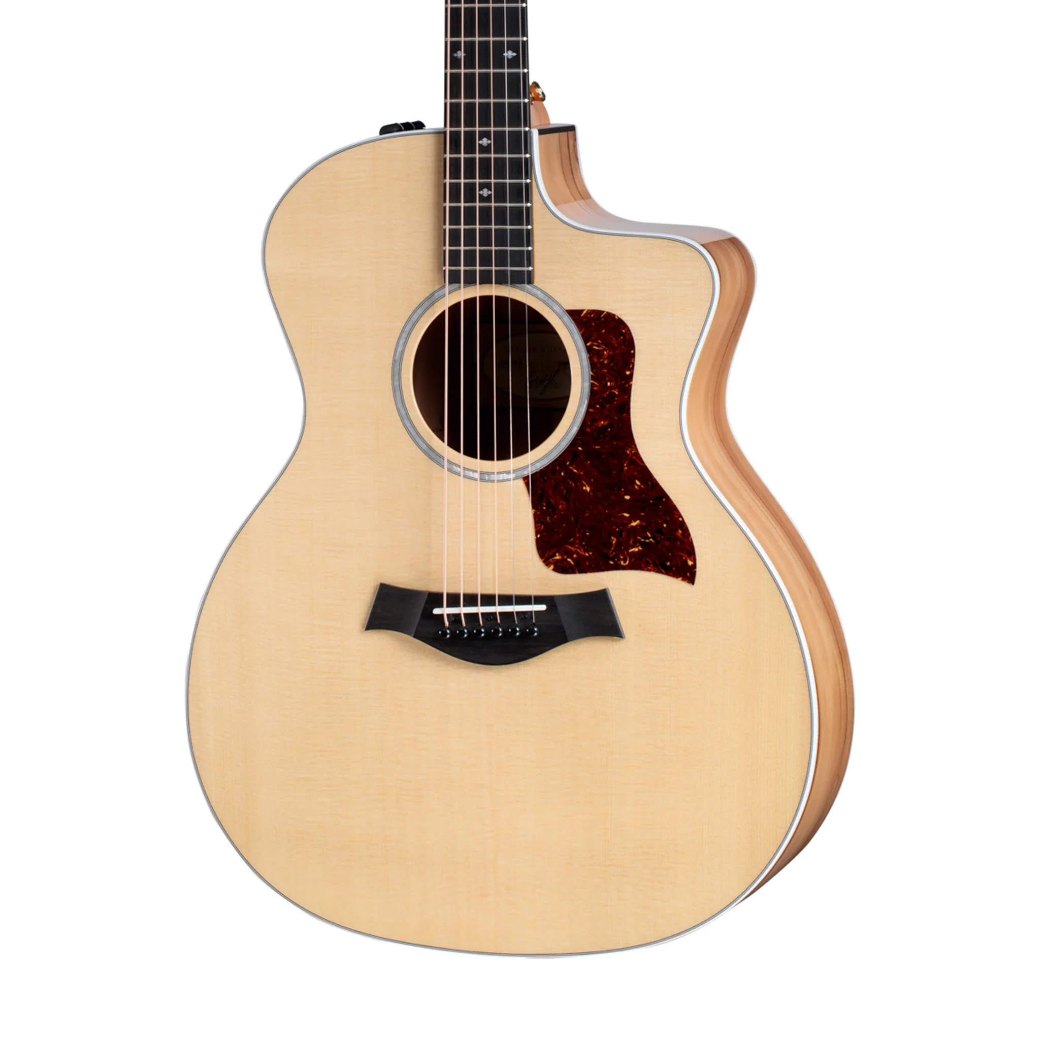 Taylor 214ce Deluxe Grand Auditorium Acoustic Guitar w/Case - Image 3