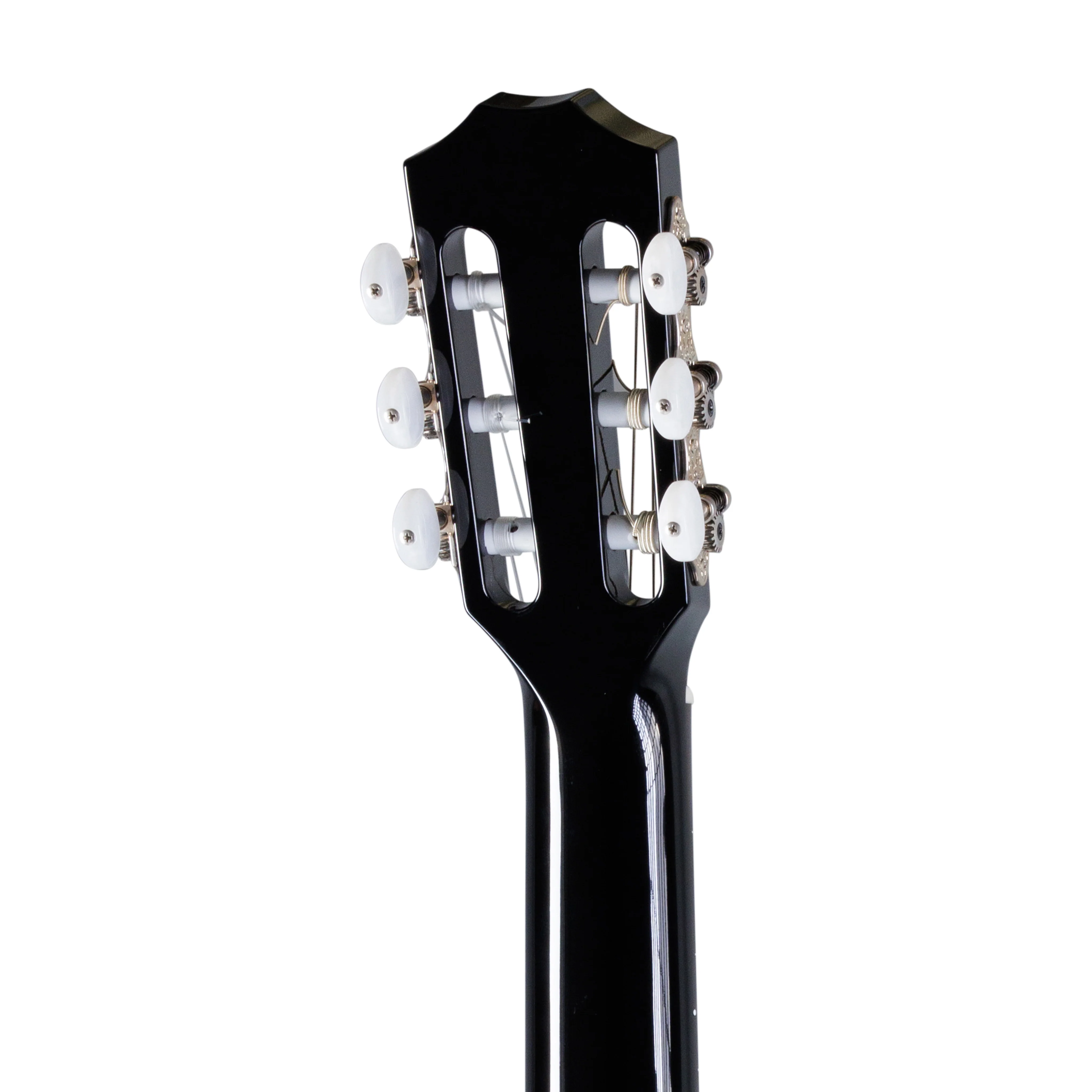 Taylor 214ce-N DLX Special Edition Grand Auditorium Nylon-String Acoustic Guitar w/Bag, Black - Image 6