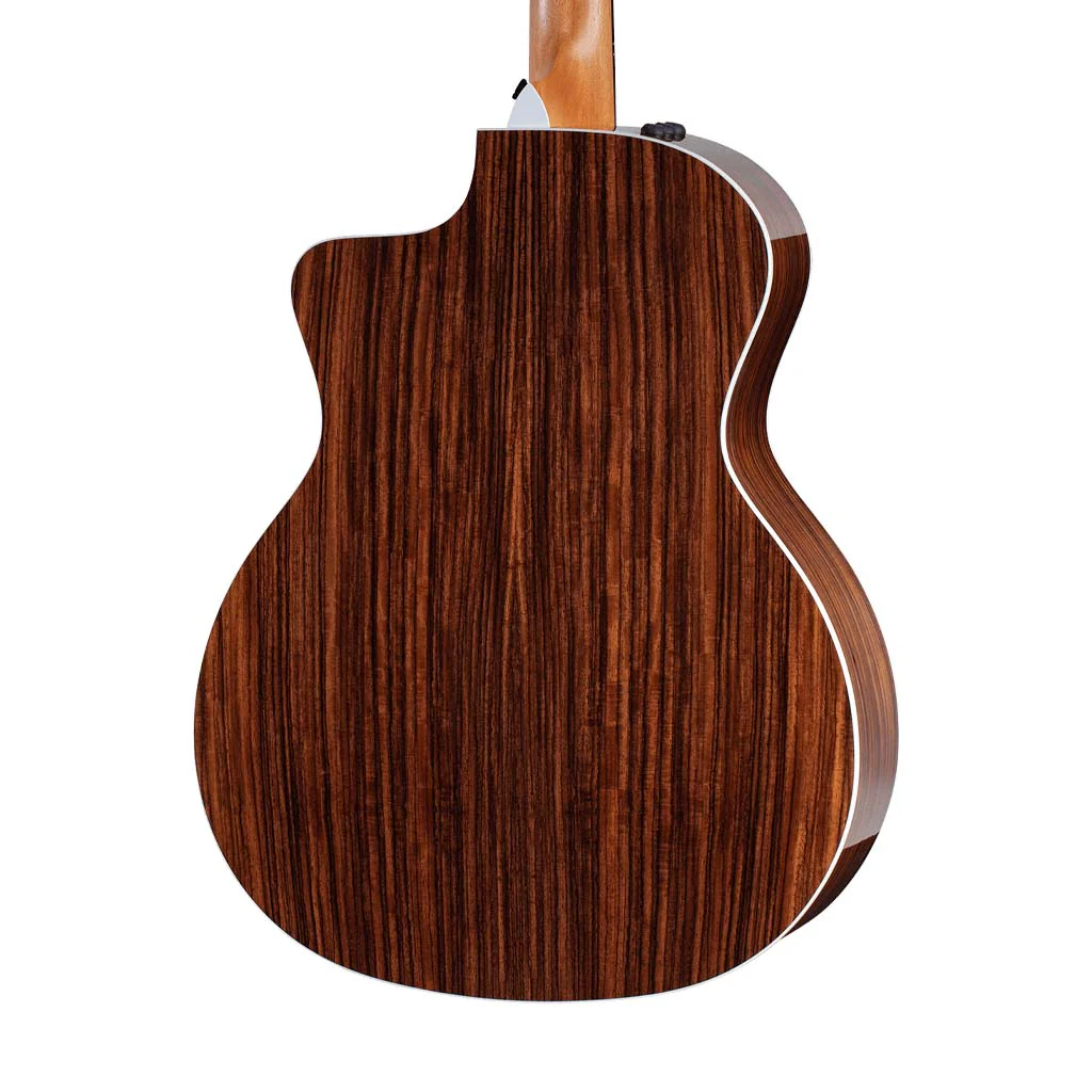 Taylor 214CE-SB Deluxe Grand Auditorium Acoustic Guitar w/Case, Tobacco Sunburst - Image 4