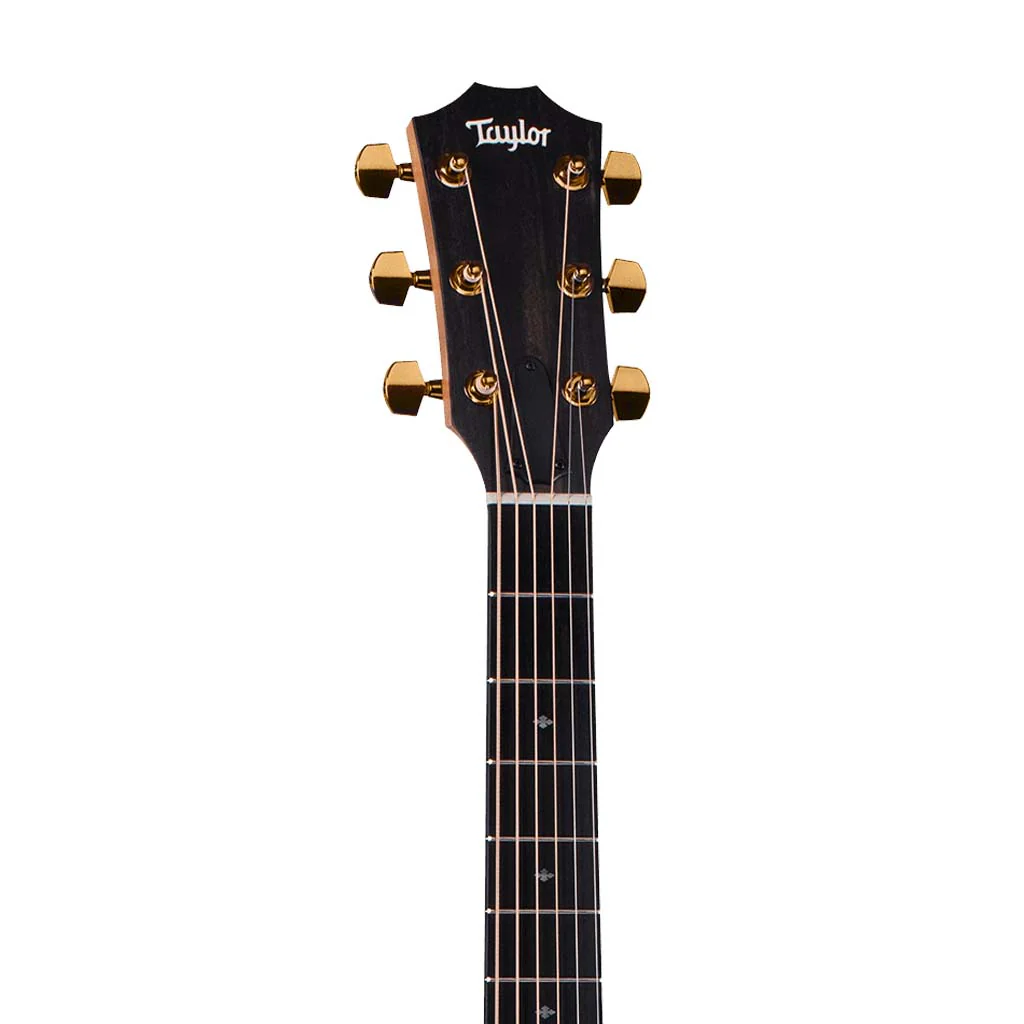 Taylor 214CE-SB Deluxe Grand Auditorium Acoustic Guitar w/Case, Tobacco Sunburst - Image 5