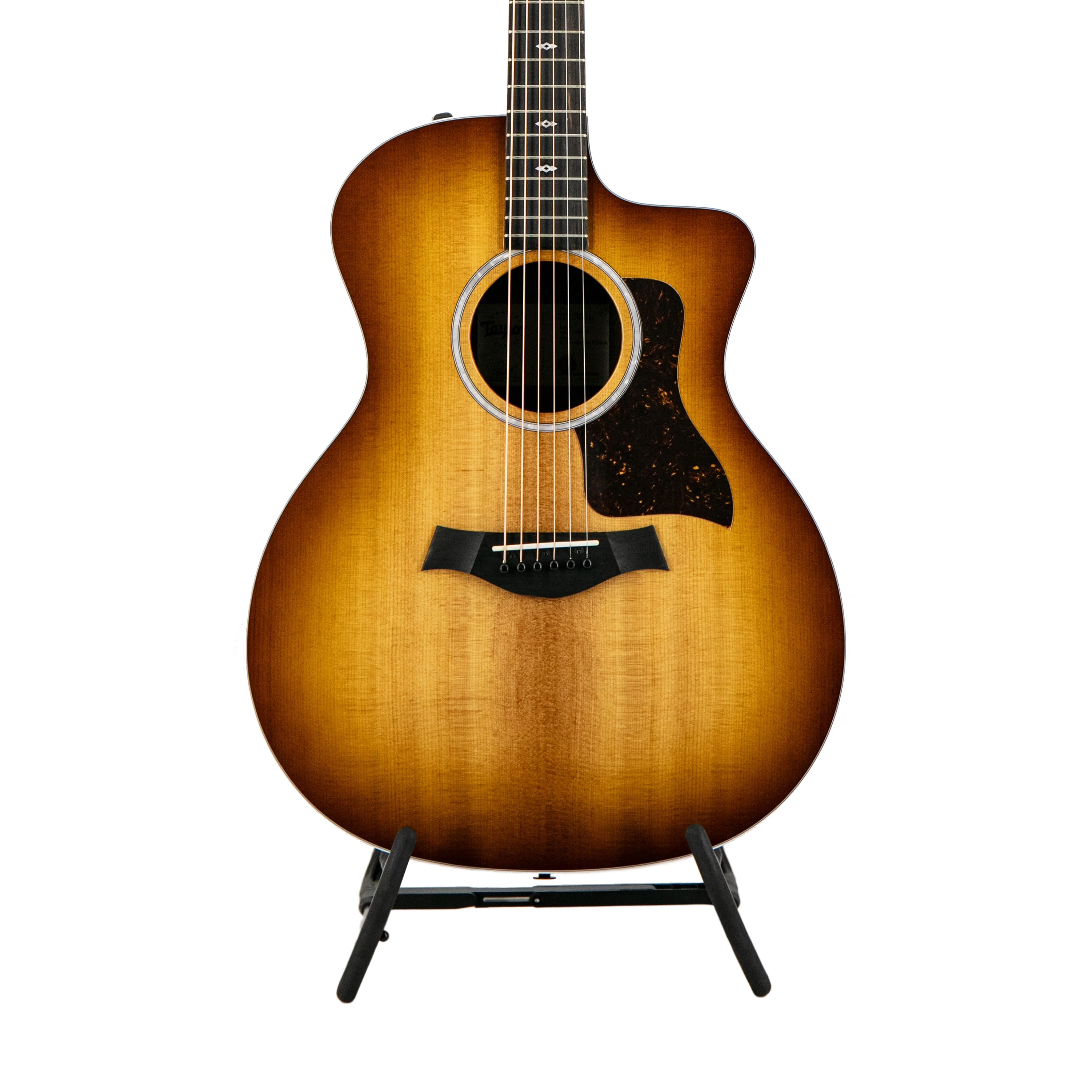 Taylor 214ce Special Edition Grand Auditorium Tigerwood Satin Acoustic Guitar - Image 3