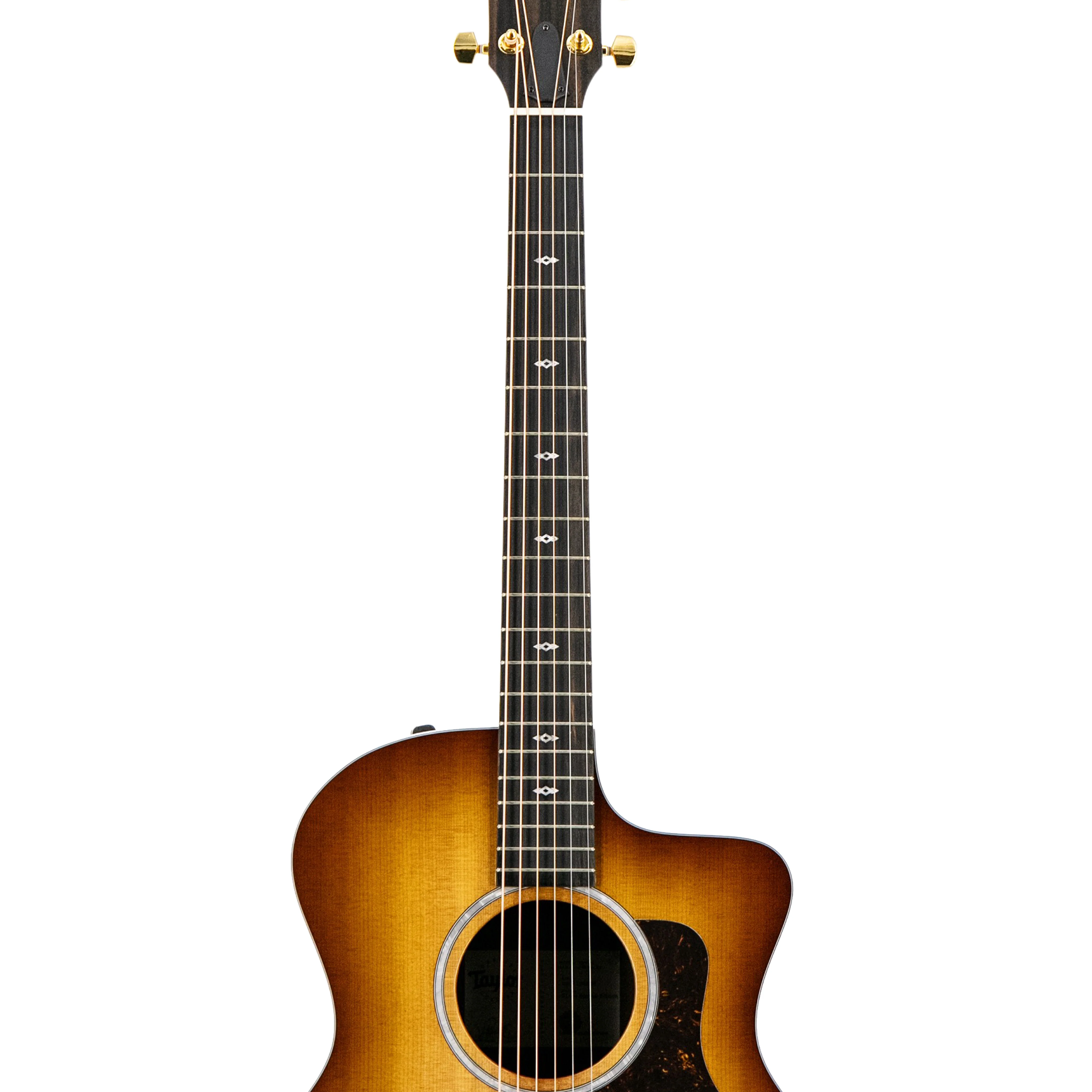 Taylor 214ce Special Edition Grand Auditorium Tigerwood Satin Acoustic Guitar - Image 5