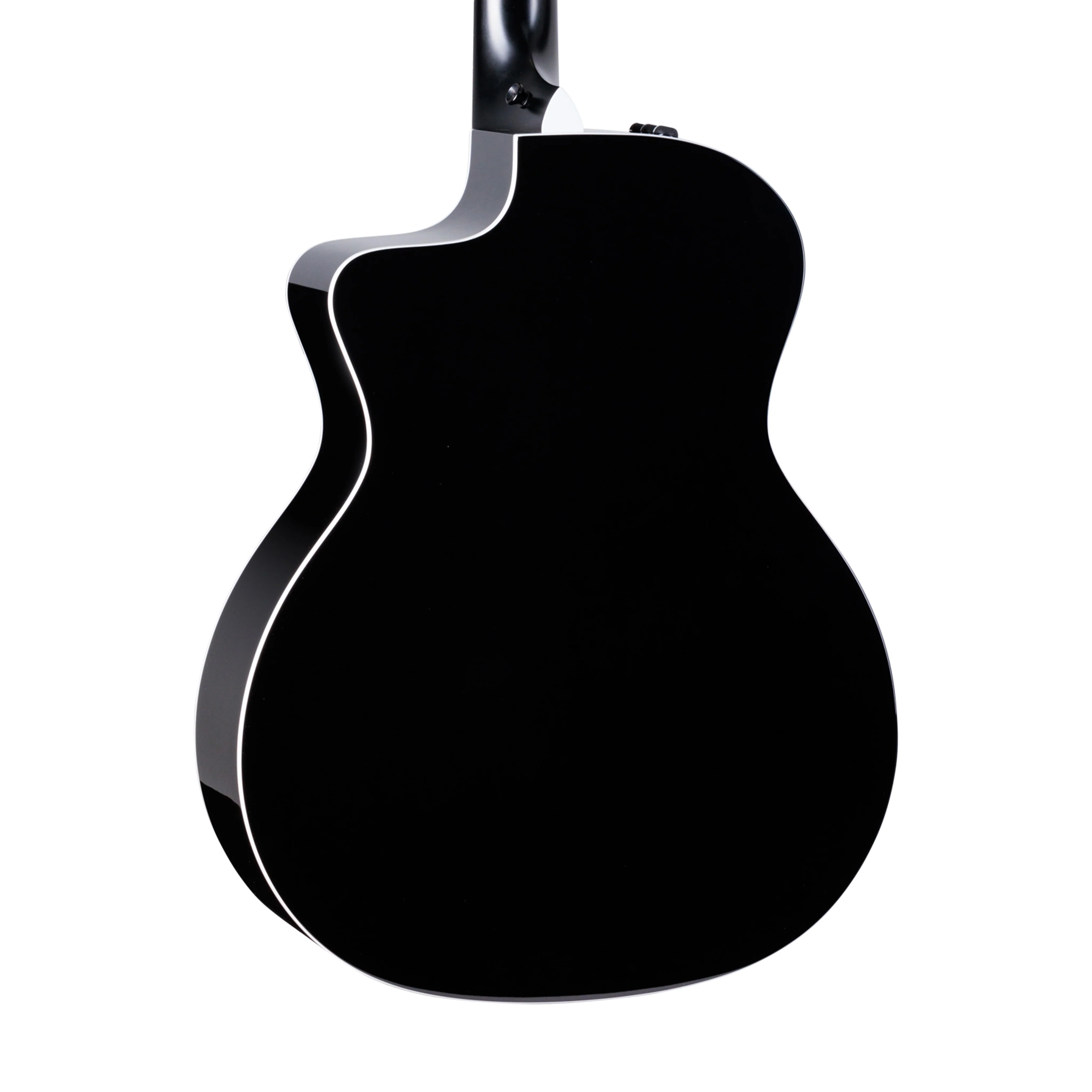 Taylor 214ce Special Edition Sapele/Engelmann Acoustic Guitar w/Trans Grey Top & Case, Grey - Image 4