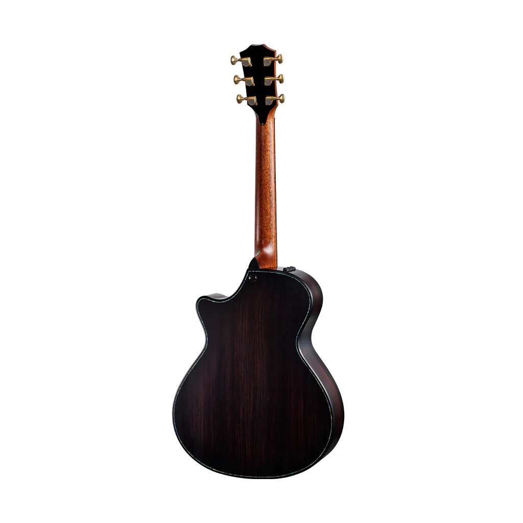 Taylor Builder's Edition 912Ce V-Class Grand Concert Acoustic Guitar w/Case, Wild Honey Burst Top - Image 2