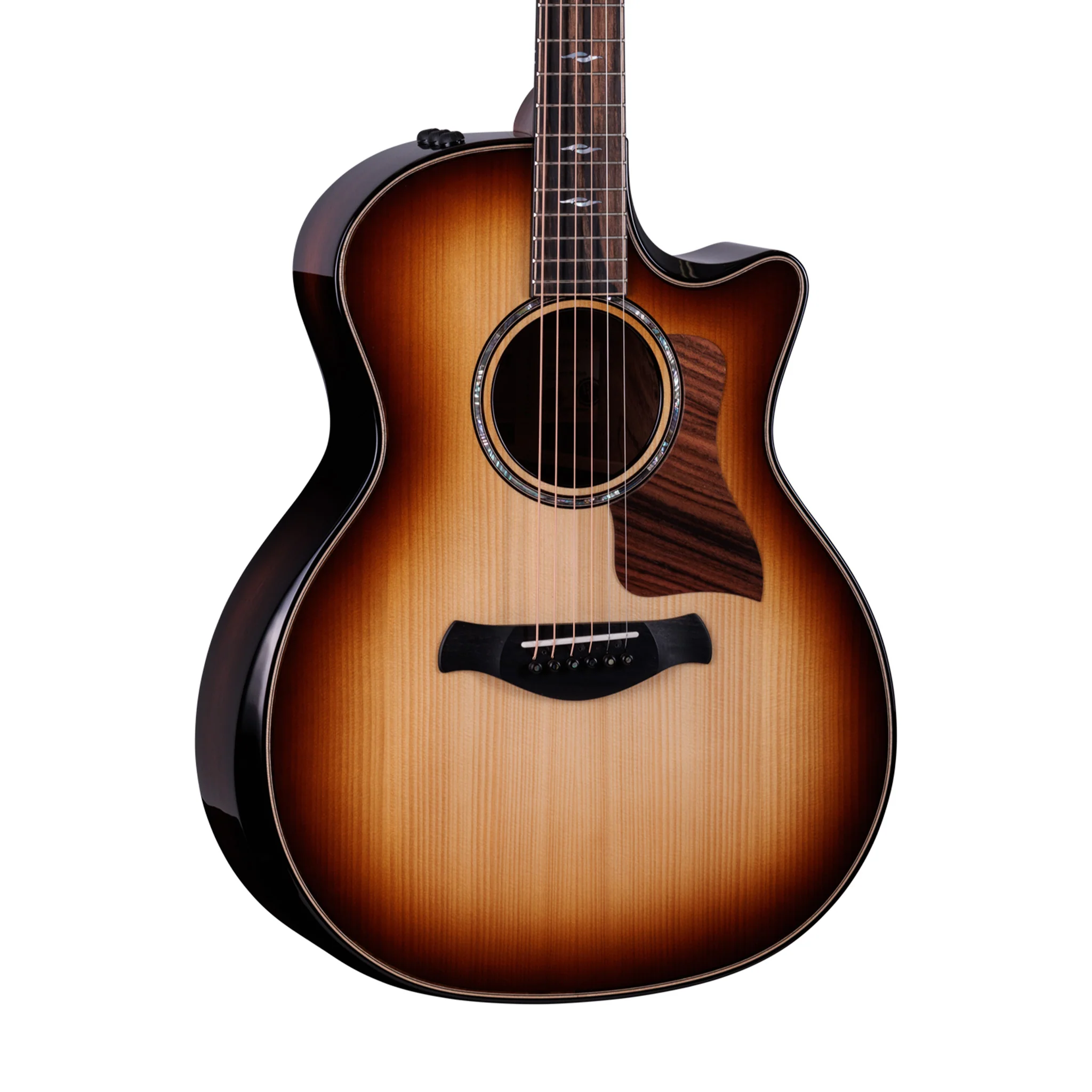 Taylor Builders Edition 814ce Rosewood/Adirondack Acoustic Guitar w/Case, Shaded Edgeburst - Image 3