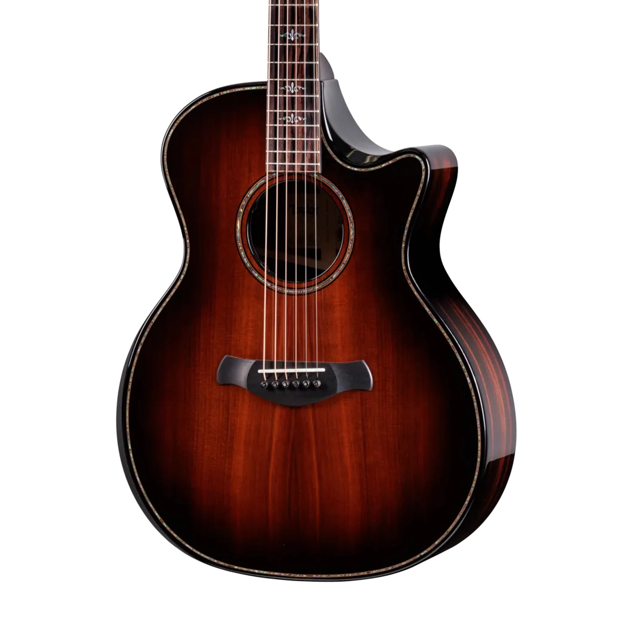 Taylor Builders Edition 914ce LTD Macassar Ebony/Sinker Redwood Grand Auditorium Ac Guitar w/Case - Image 3