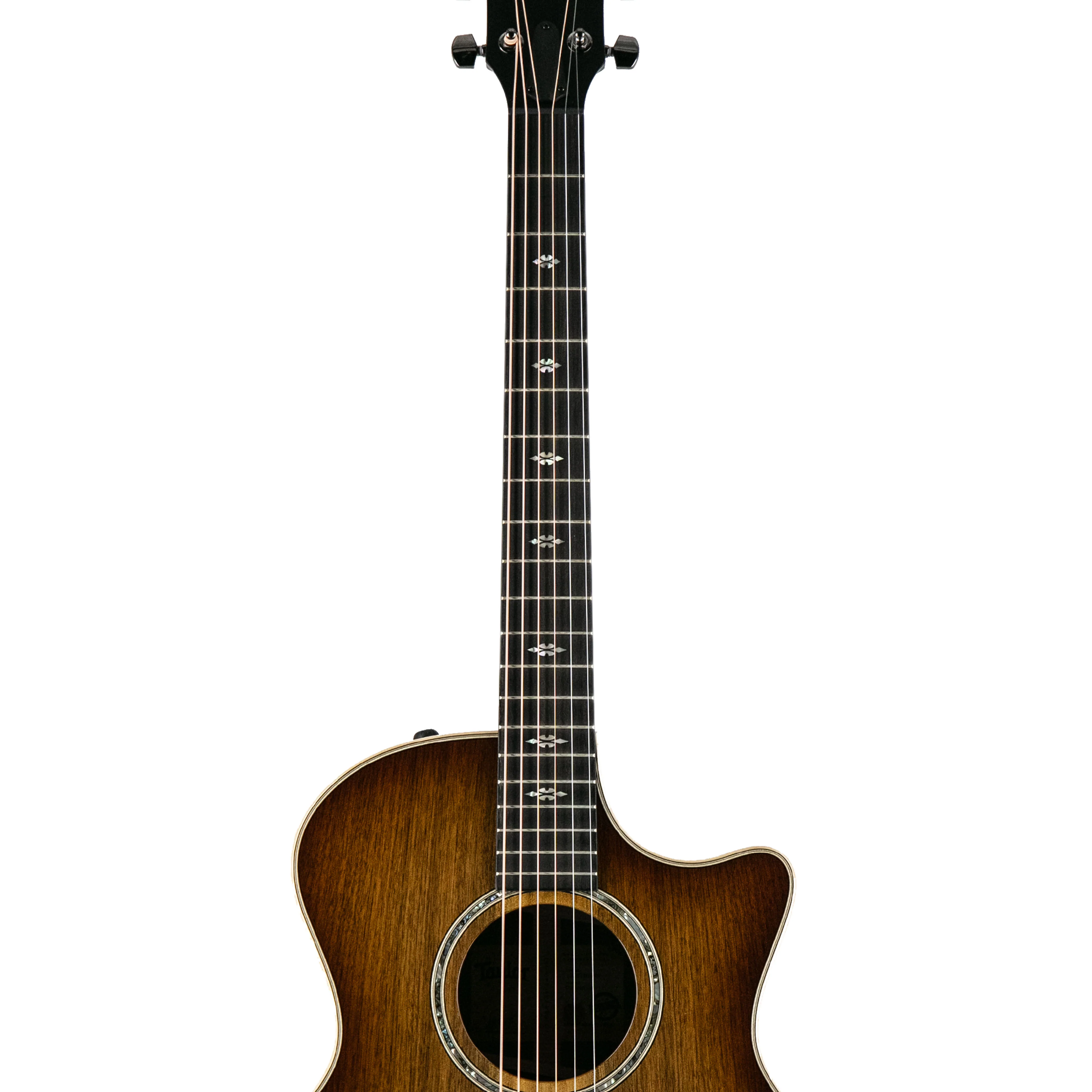 Taylor Custom GA Grand Auditorium Walnut Acoustic Guitar w/Bag, Shaded Edge Burst, 1207193059 - Image 5