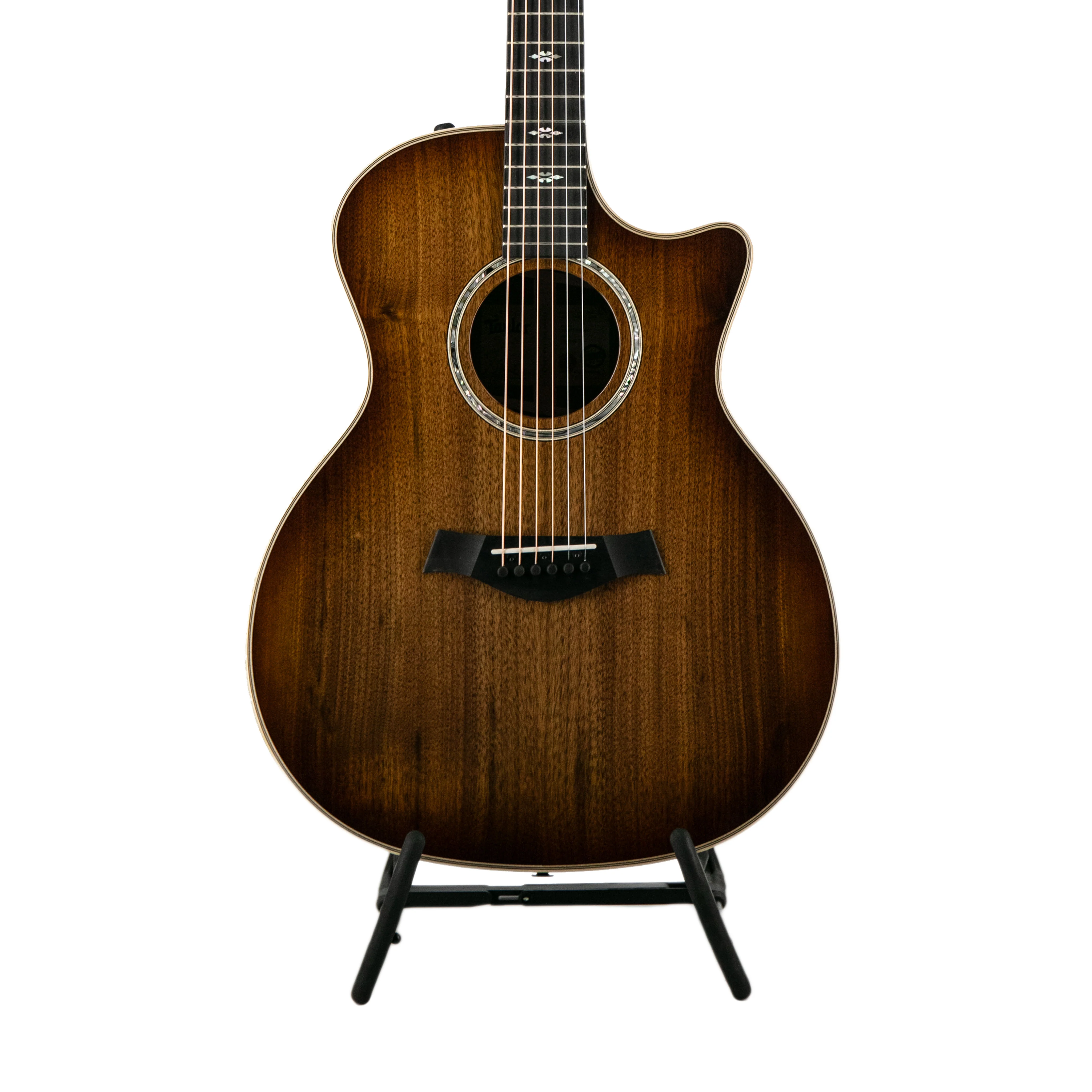 Taylor Custom GA Grand Auditorium Walnut Acoustic Guitar w/Bag, Shaded Edge Burst, 1207193060 - Image 3