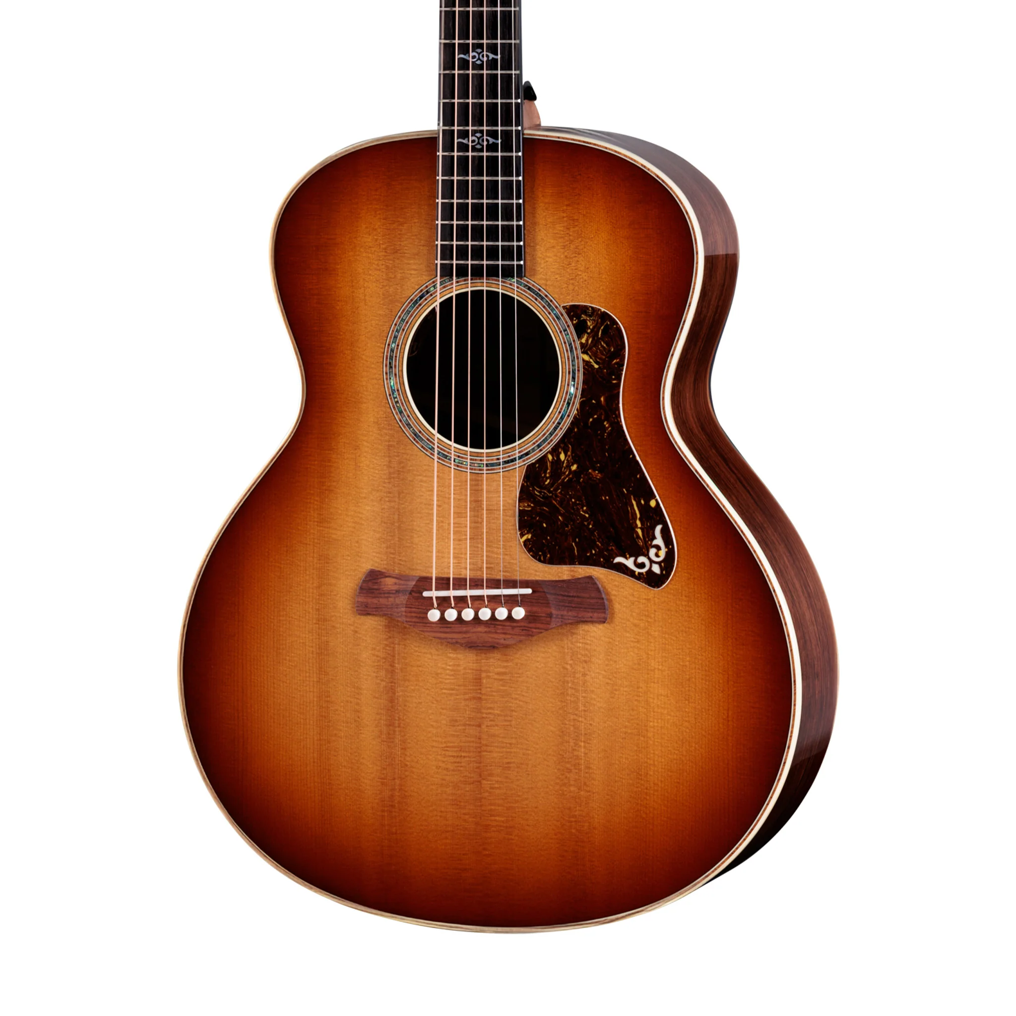 Taylor Gold Label 814e Acoustic-Electric Guitar w/Case, Sunburst - Image 3