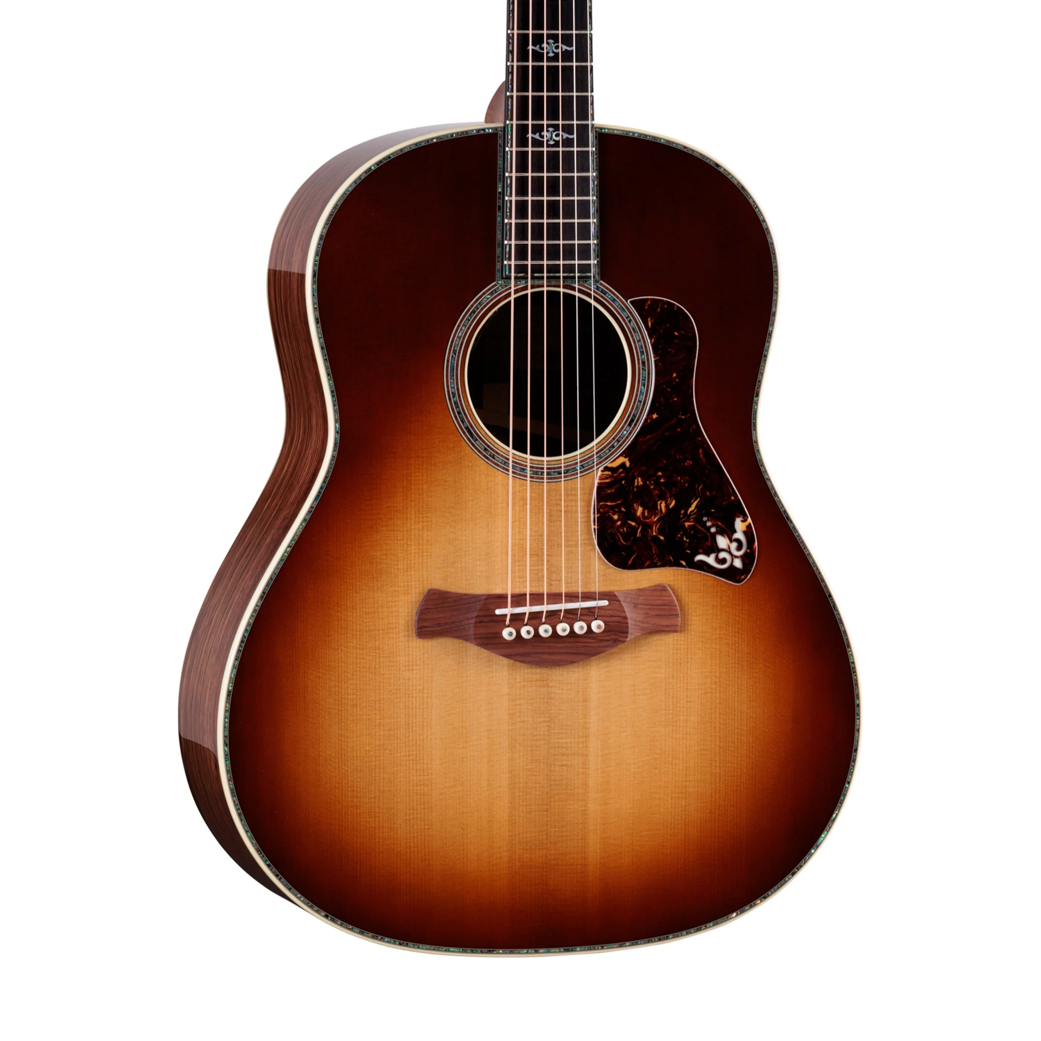 Taylor Gold Label 917e Acoustic Guitar w/Case, Sunburst - Image 3