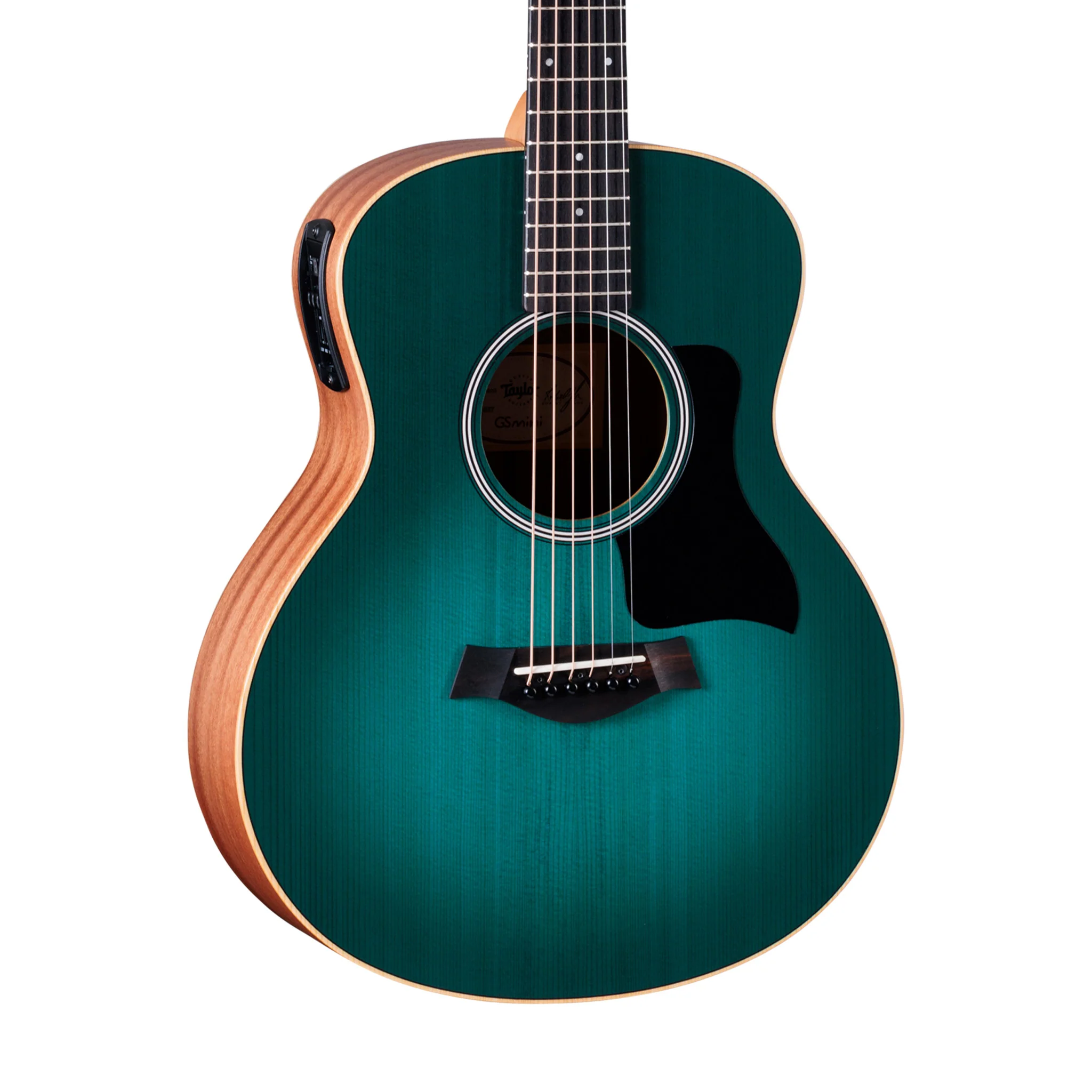 Taylor GS Mini-E Special Edition Acoustic Guitar w/Bag, Blue Burst - Image 3