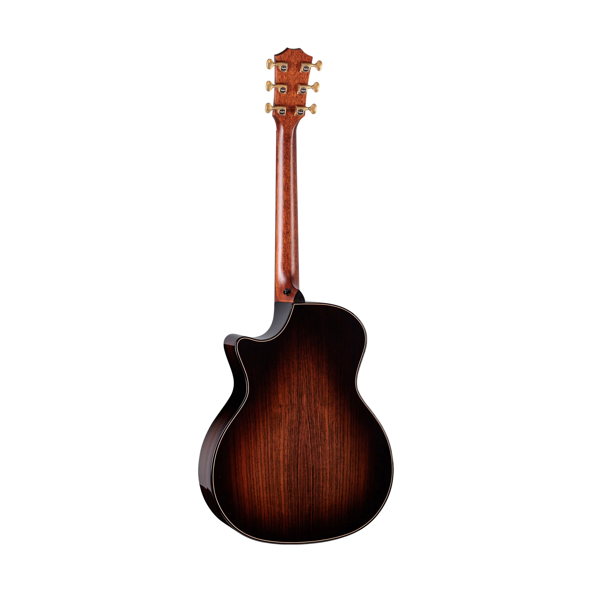 Taylor Next Generation Builder's Edition 814ce Indian RW /Adi Spruce Acoustic Guitar w/Case, Blacktop - Image 2