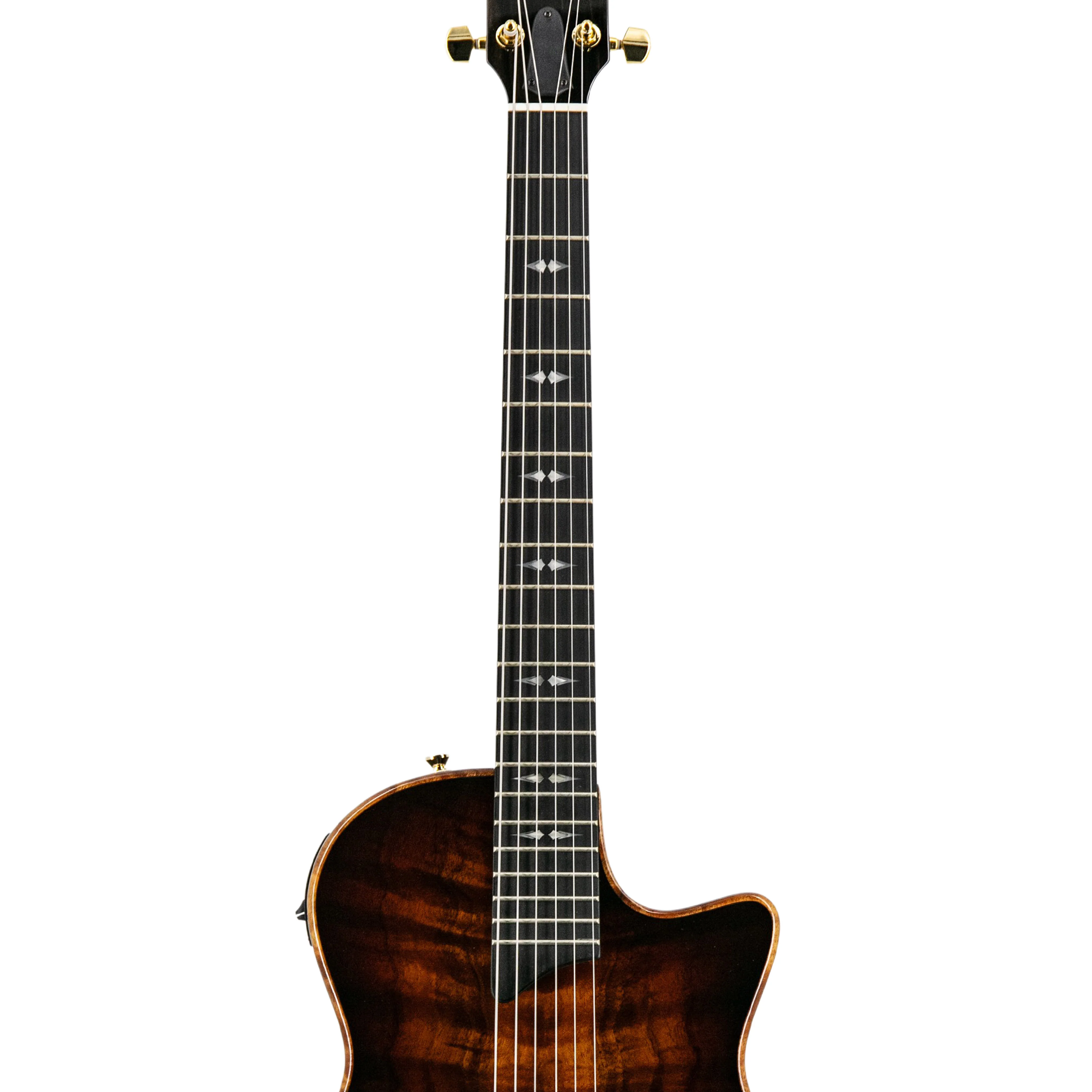 Taylor T5z Custom Armrest Electric Guitar w/Case, Koa Shaded Edgeburst - Image 5