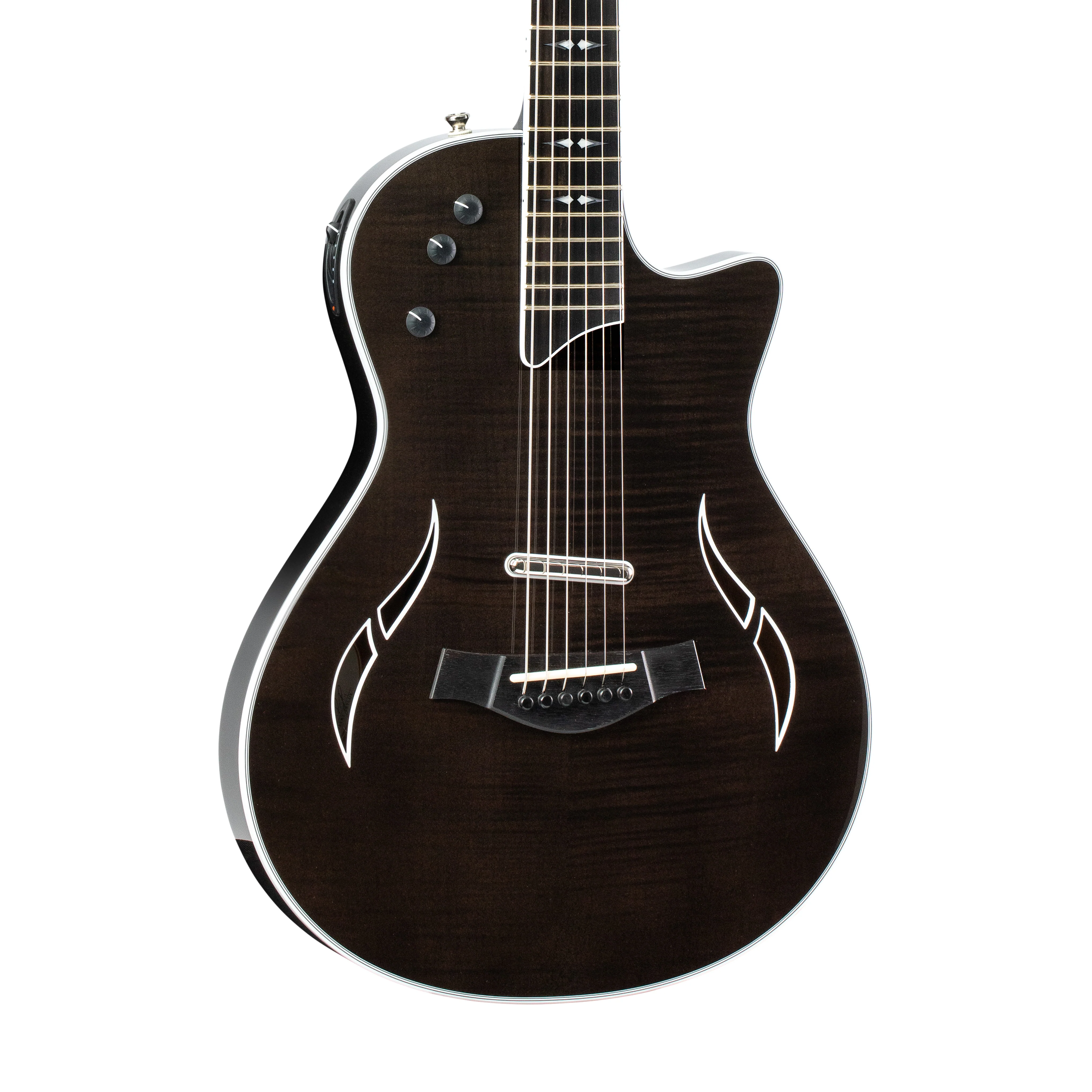 Taylor T5z Pro Electric Guitar w/Case, Gaslamp Black - Image 3