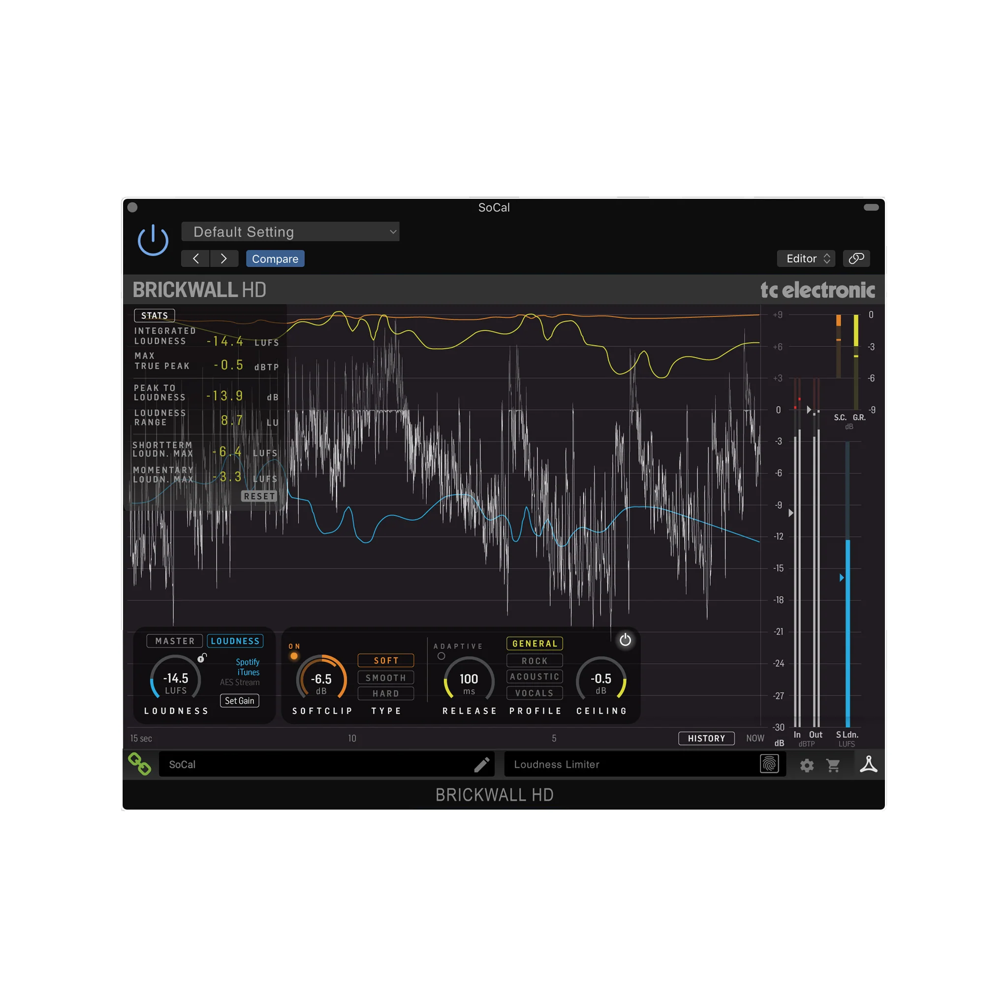 TC Electronic BRICKWALL HD-DT Mastering Brickwall Limiter - Image 6