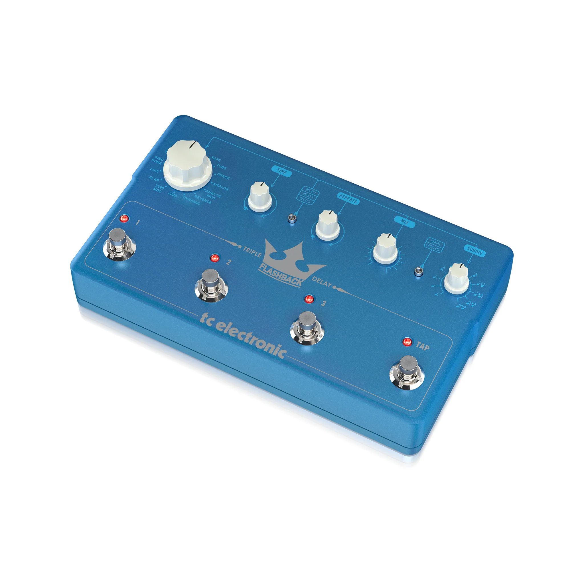 TC Electronic Flashback Triple Delay Guitar Effects Pedal, EU - Image 2