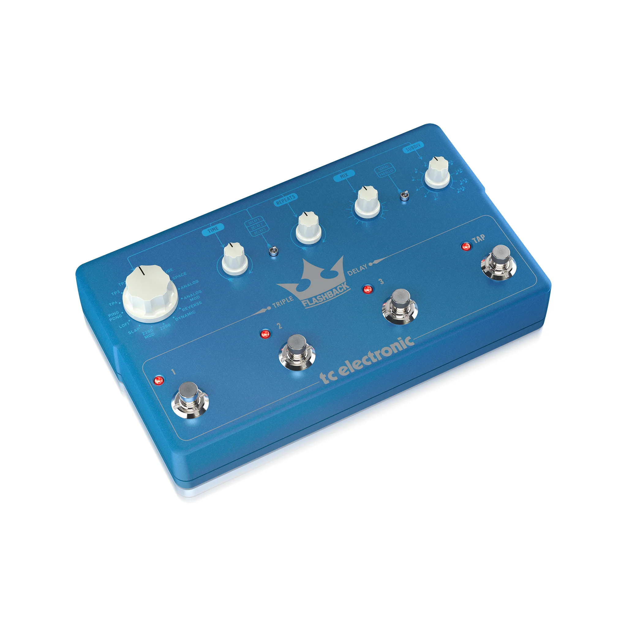 TC Electronic Flashback Triple Delay Guitar Effects Pedal, EU - Image 3