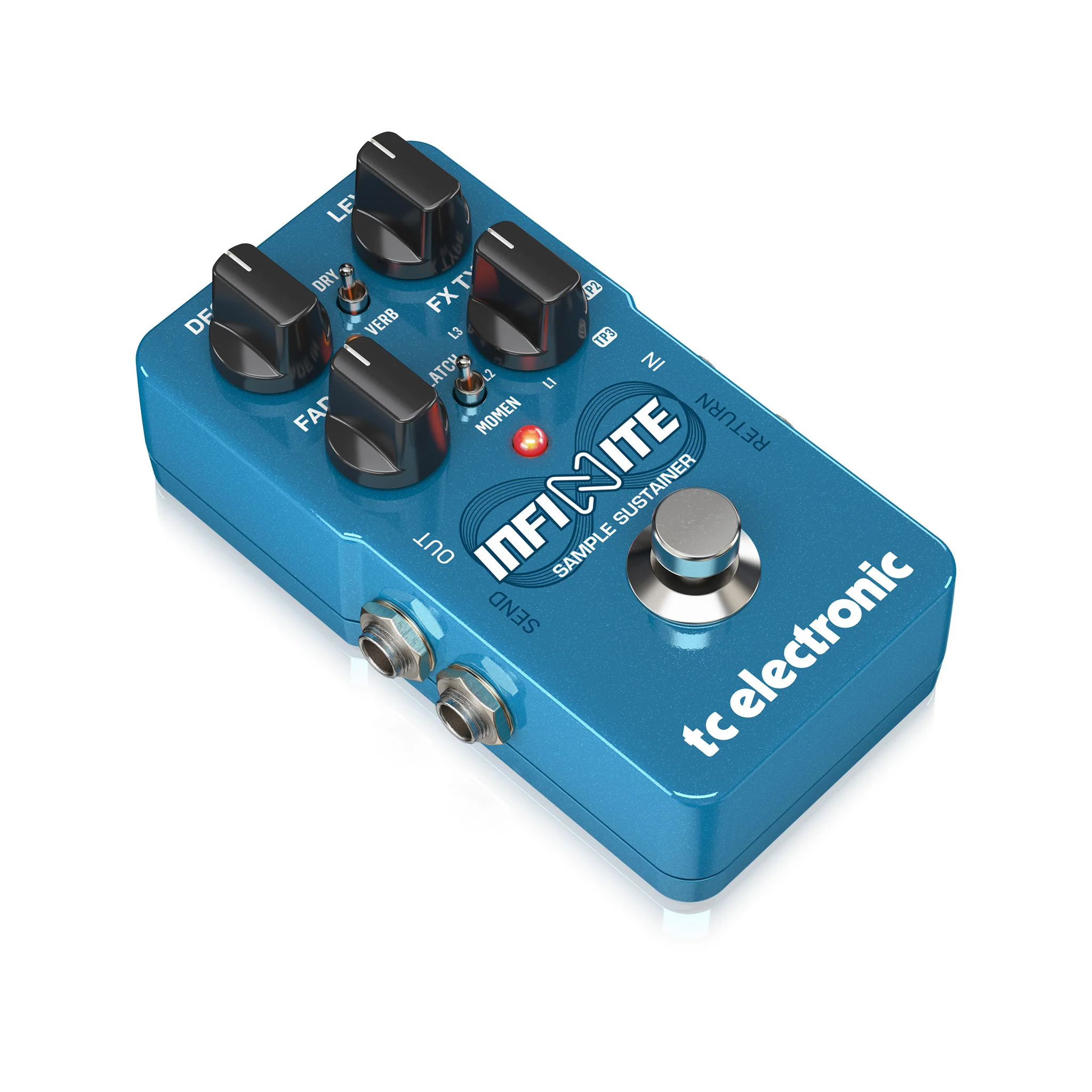 TC Electronic Infinite Sample Sustainer Guitar Pedal - Image 2