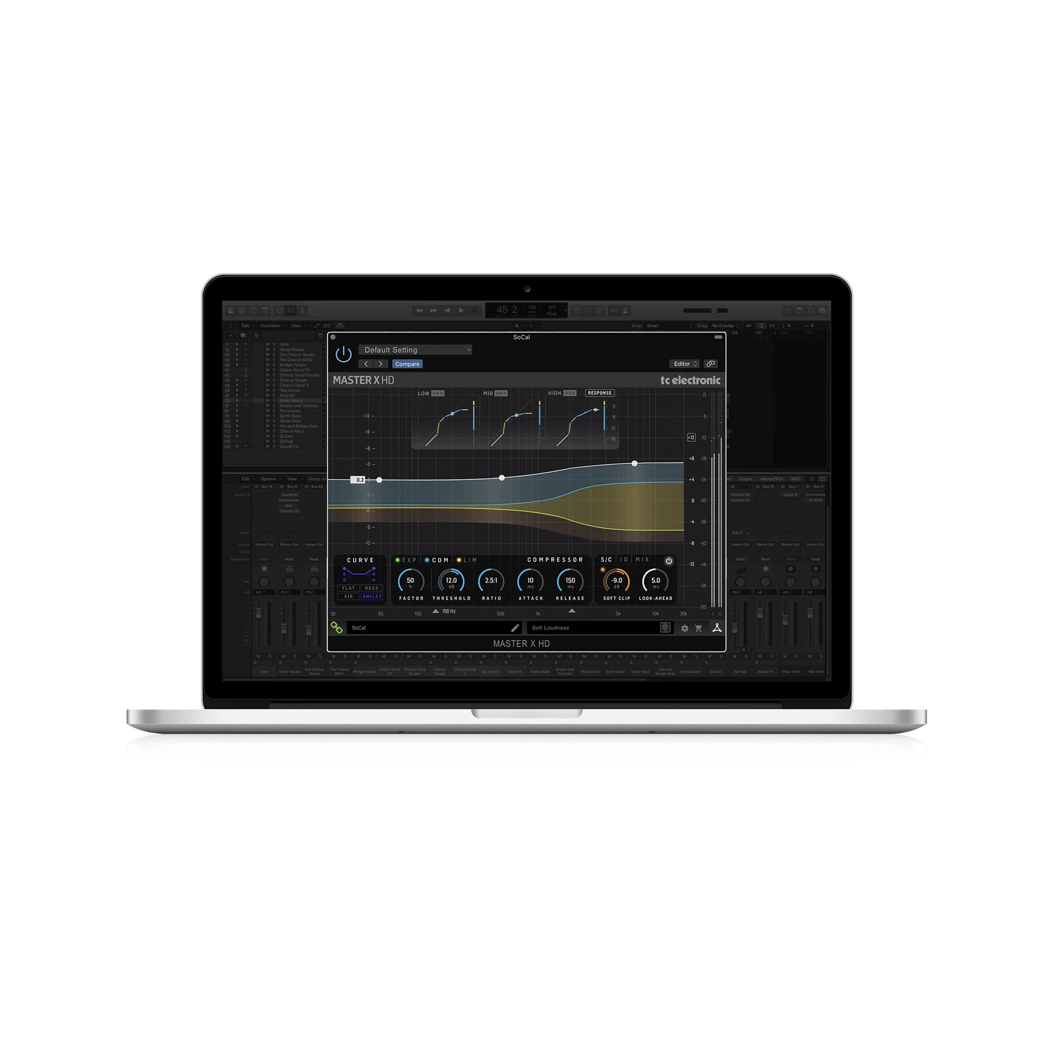 TC Electronic MASTER X HD-DT Multiband Dynamics Processor - Image 6
