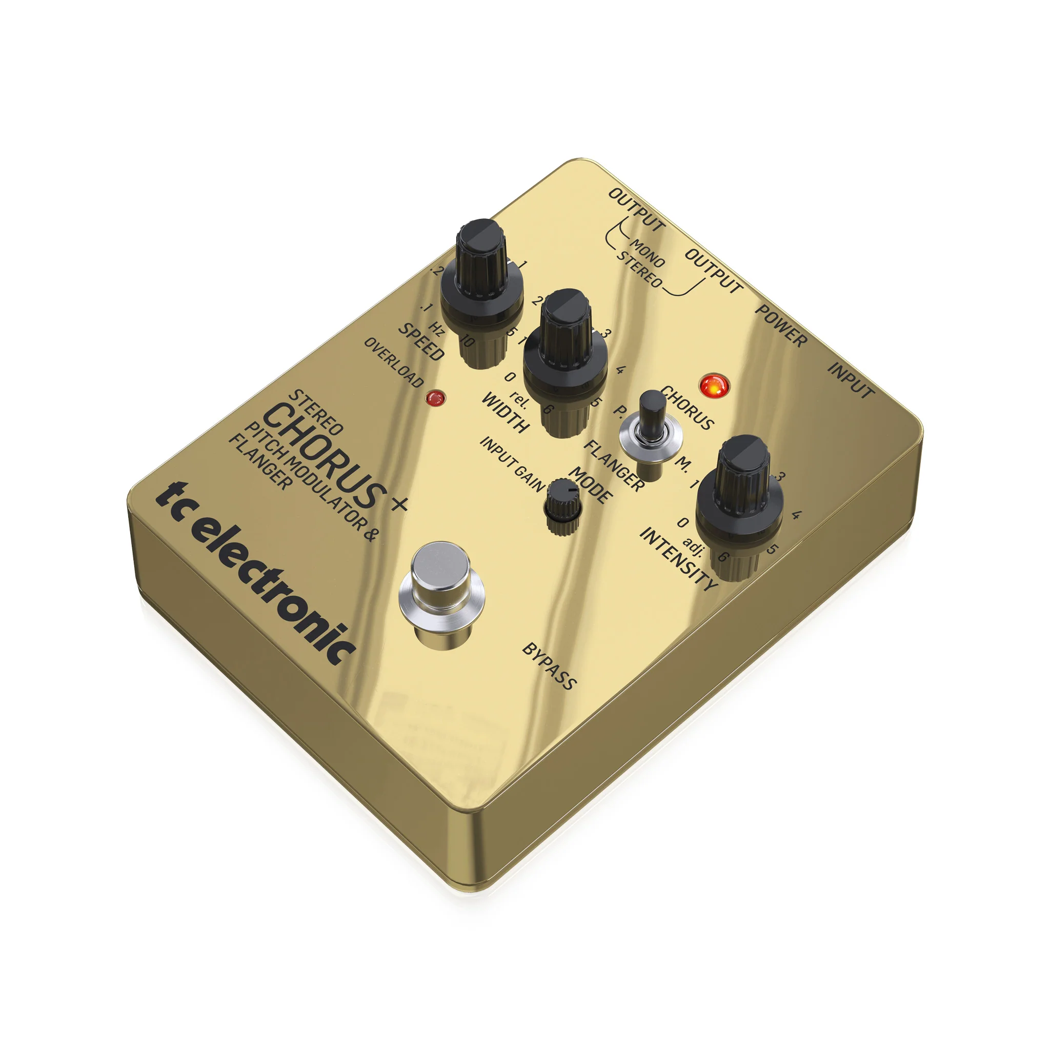 TC Electronic SCF Gold SE Stereo Chorus Flanger Pedal, Special Edition Gold - Image 3